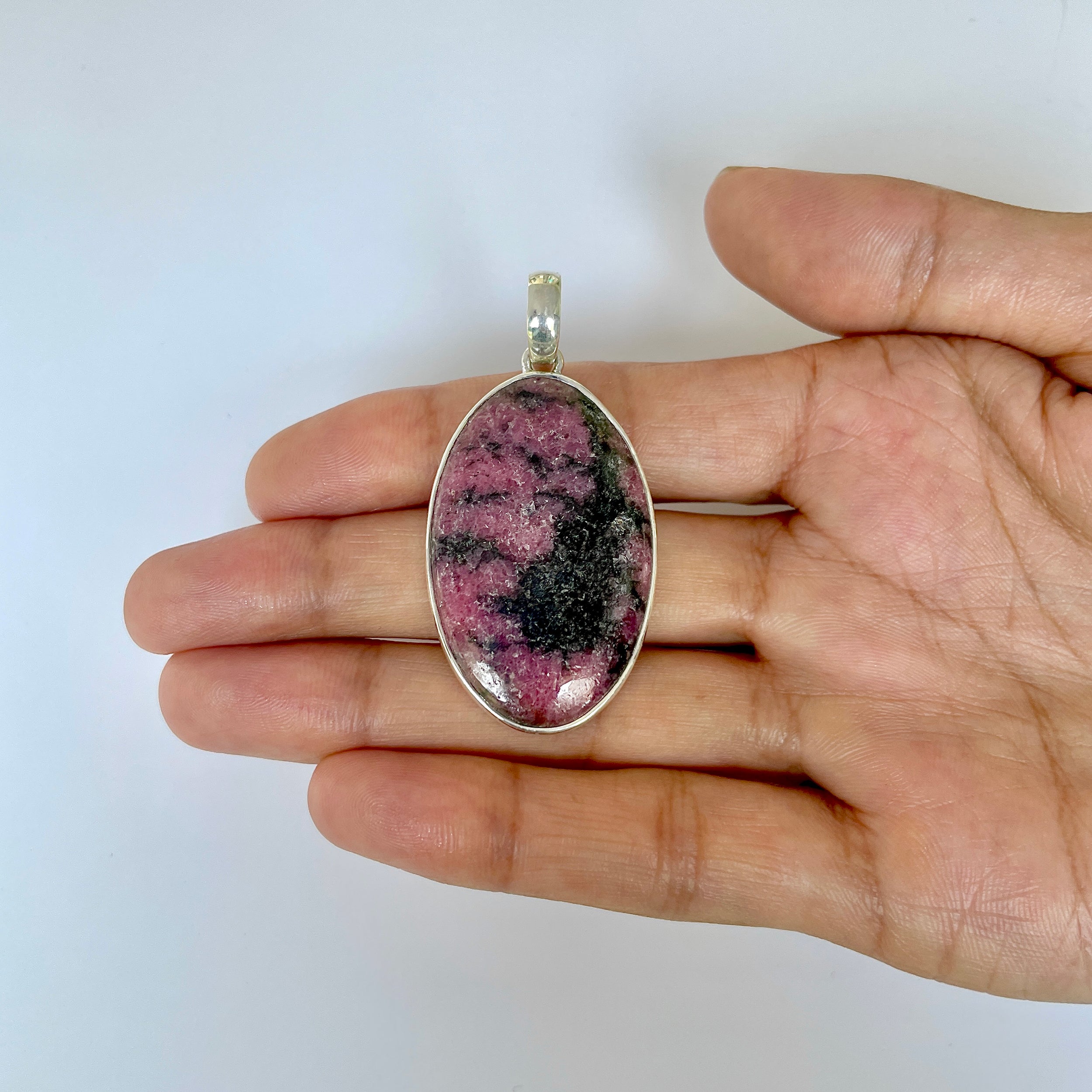 Rhodonite Pendant-(RDN-1-22)