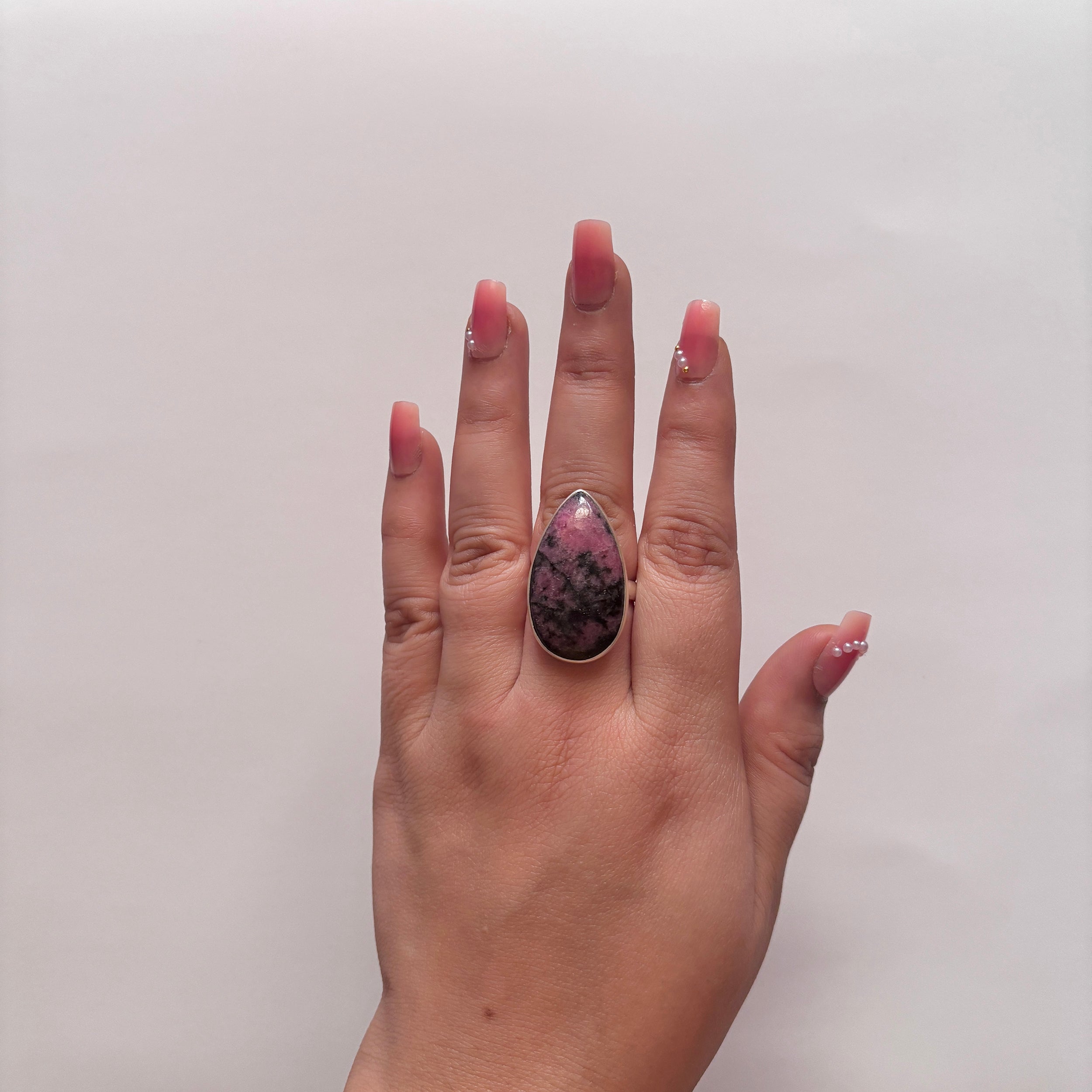 Rhodonite Ring-(RDN-2-18)
