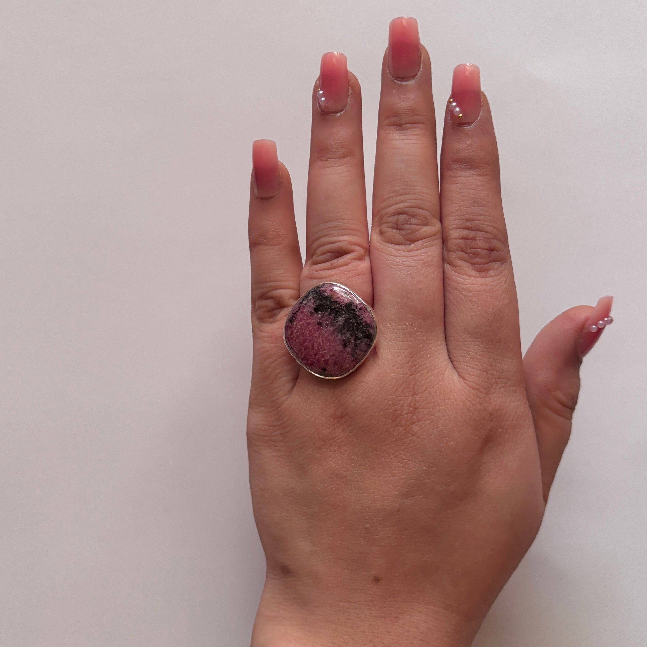 Rhodonite Ring-(RDN-2-20)