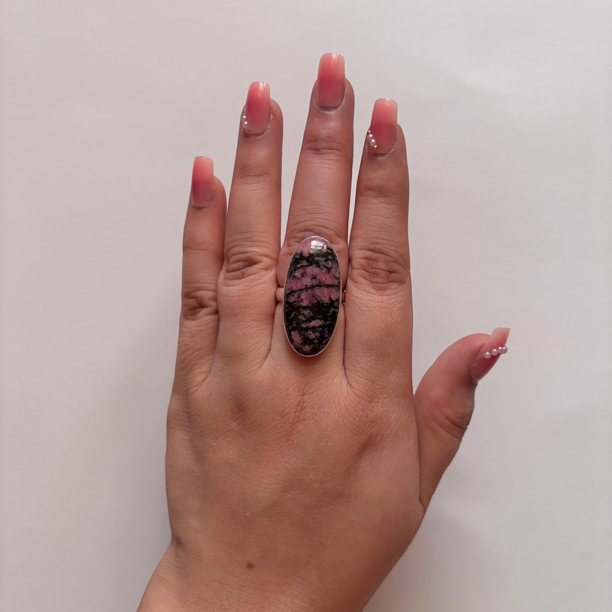 Rhodonite Ring-(RDN-2-41)