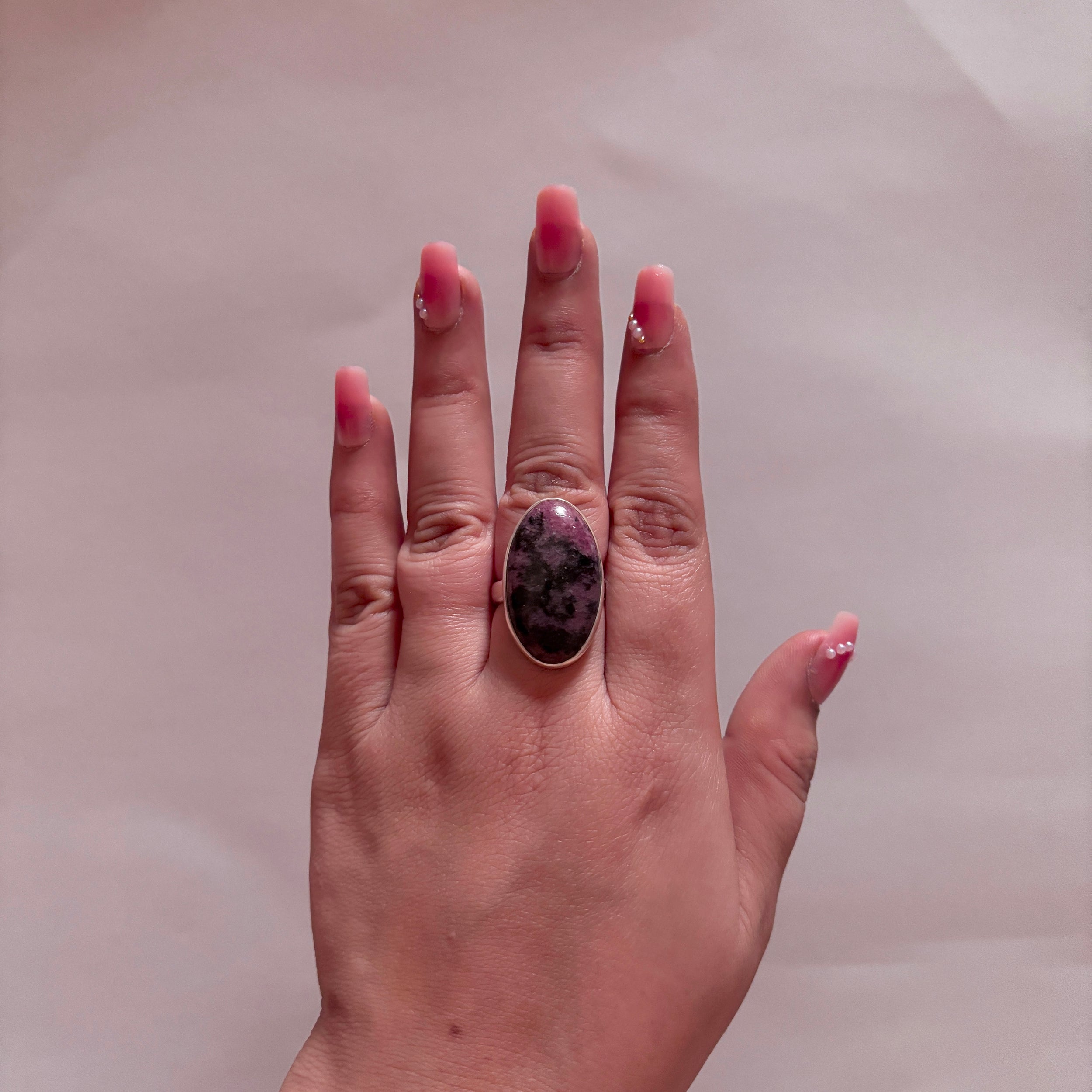 Rhodonite Ring-(RDN-2-42)
