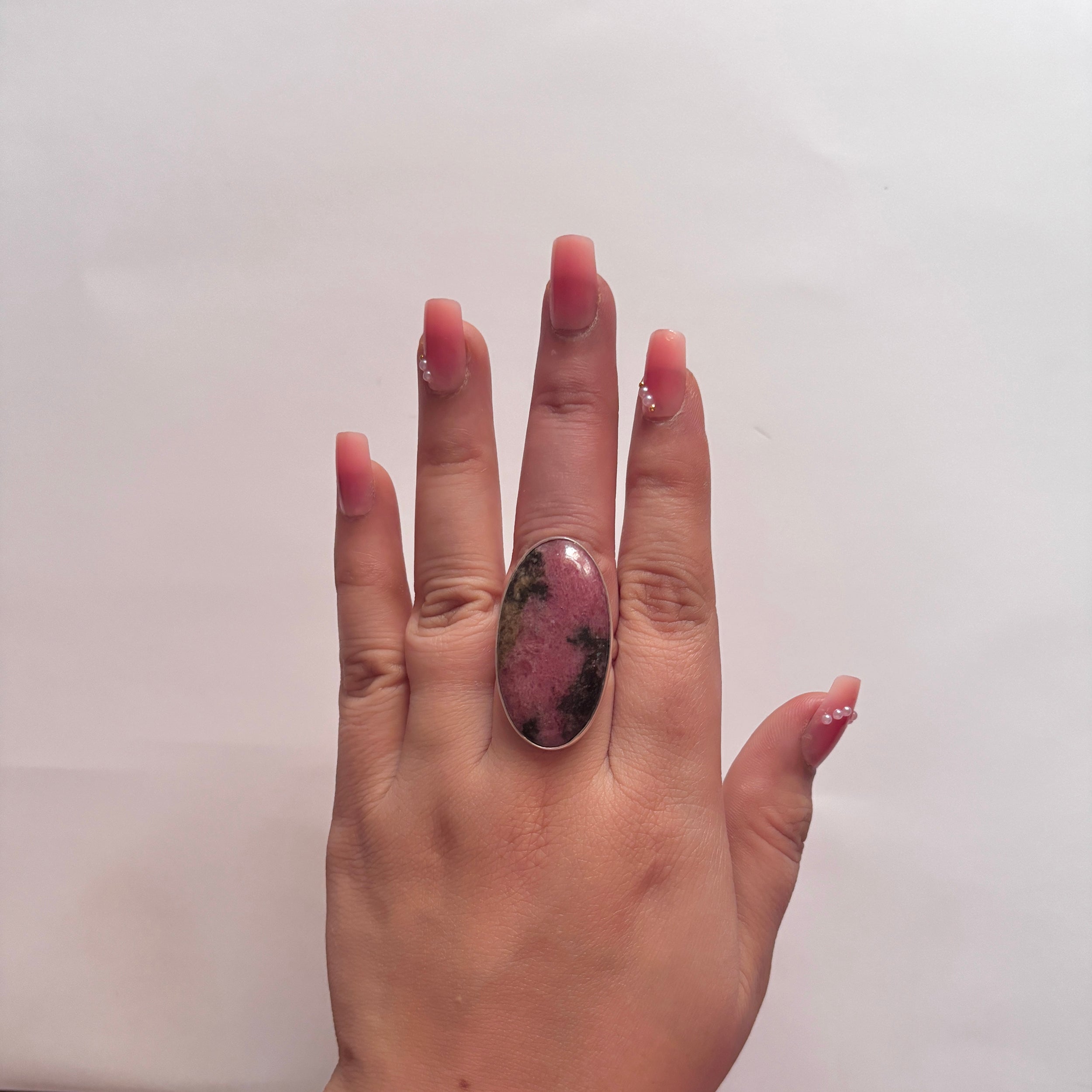 Rhodonite Ring-(RDN-2-43)