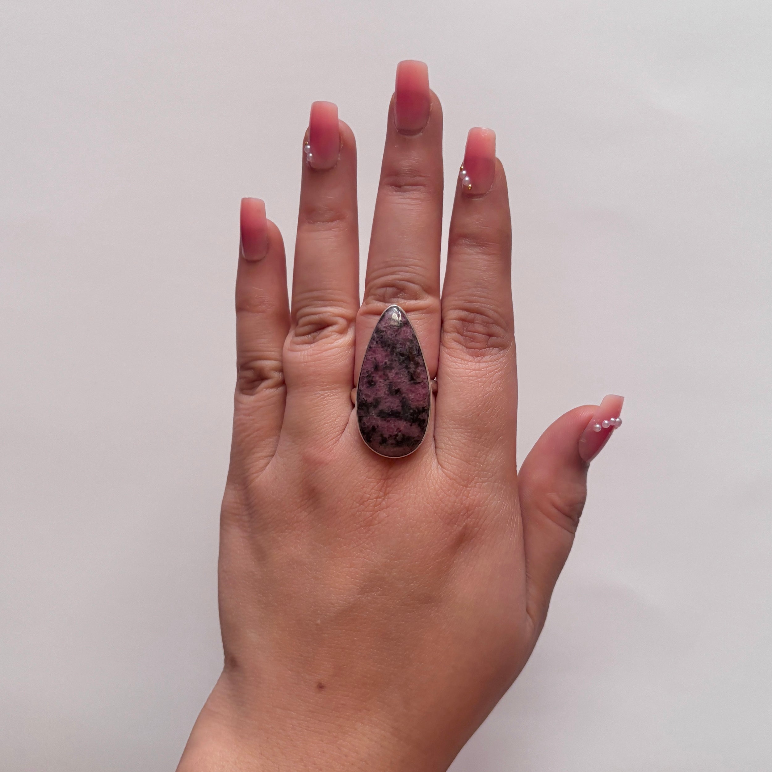 Rhodonite Ring-(RDN-2-44)