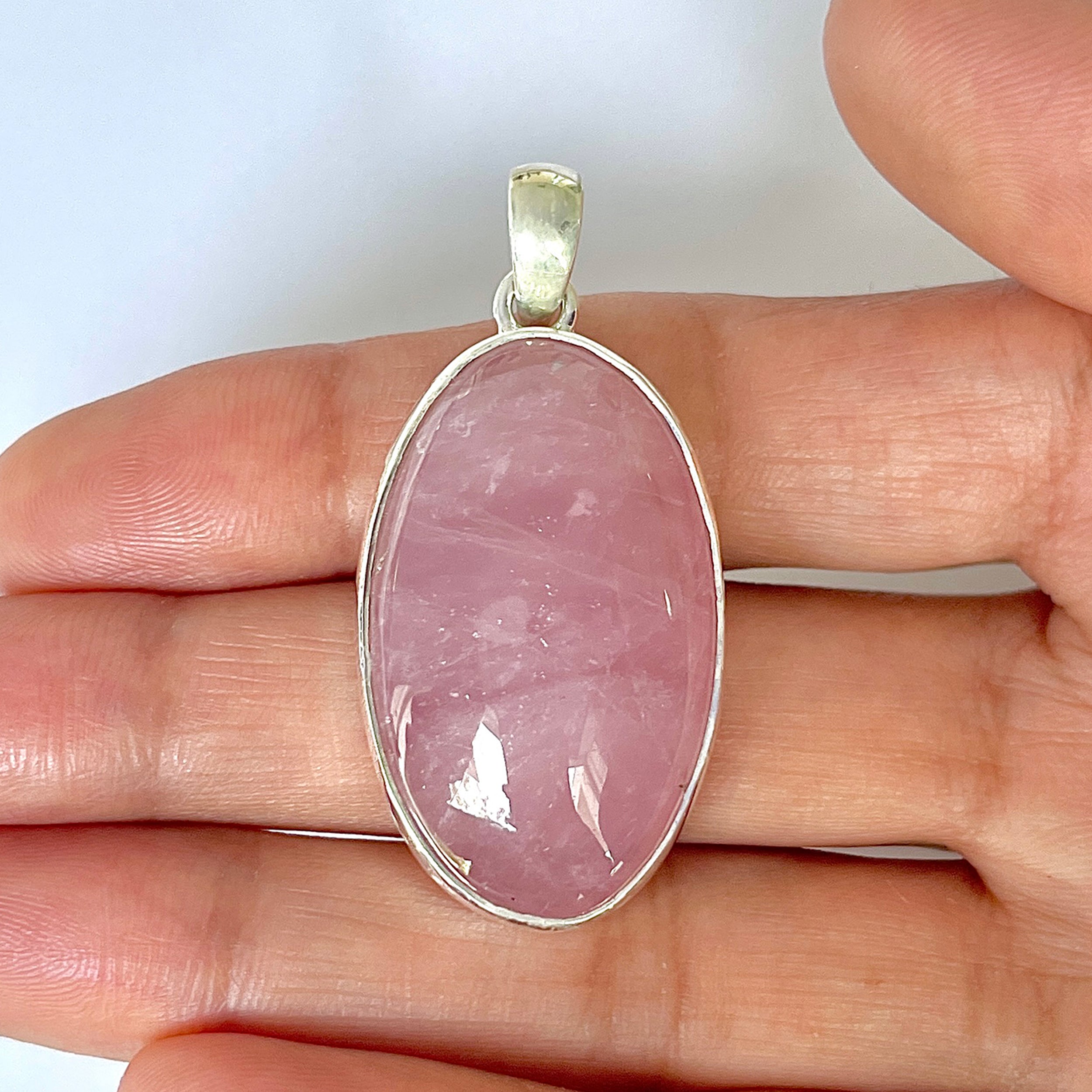 Rose Quartz Pendant-(RSQ-1-100)