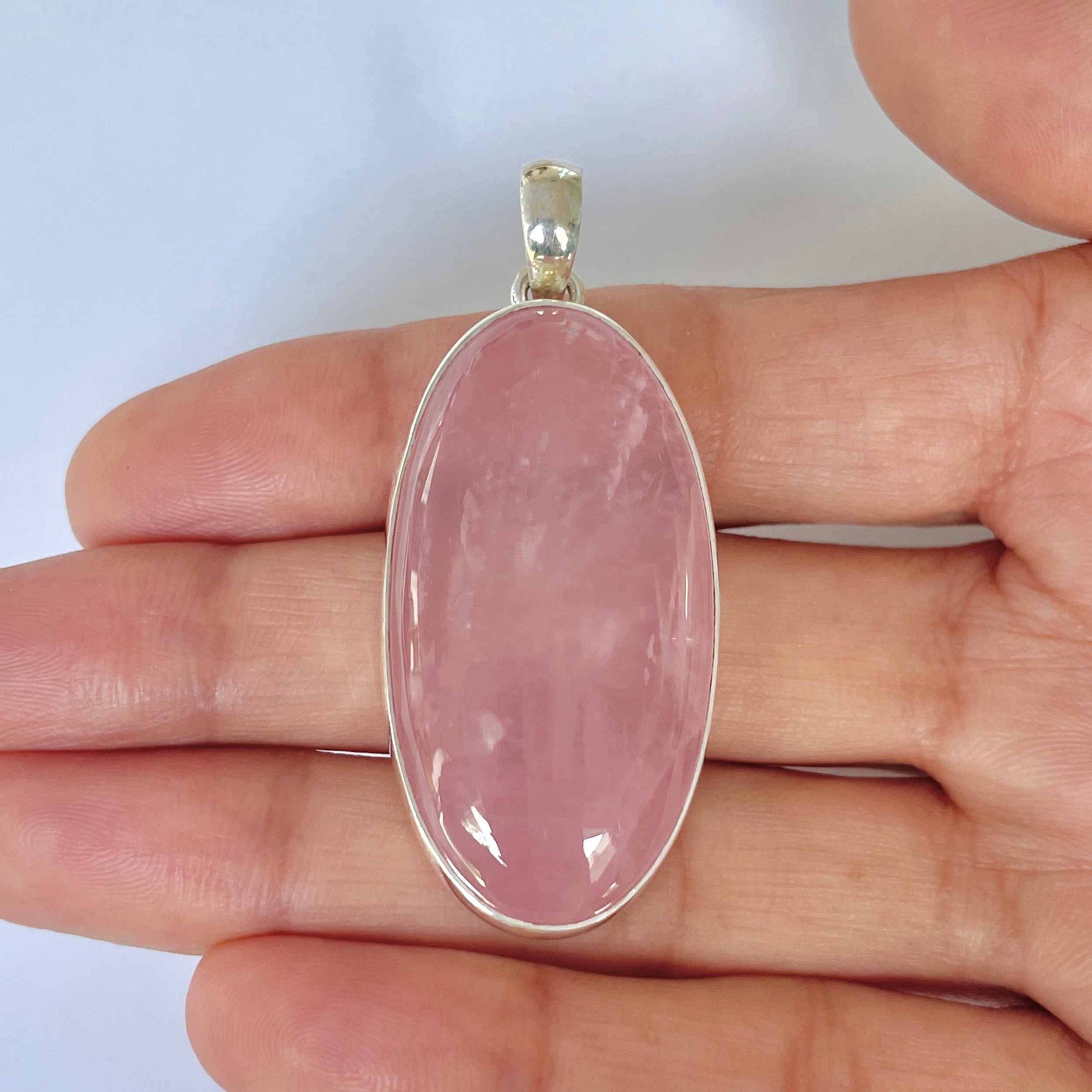 Rose Quartz Pendant-(RSQ-1-24)