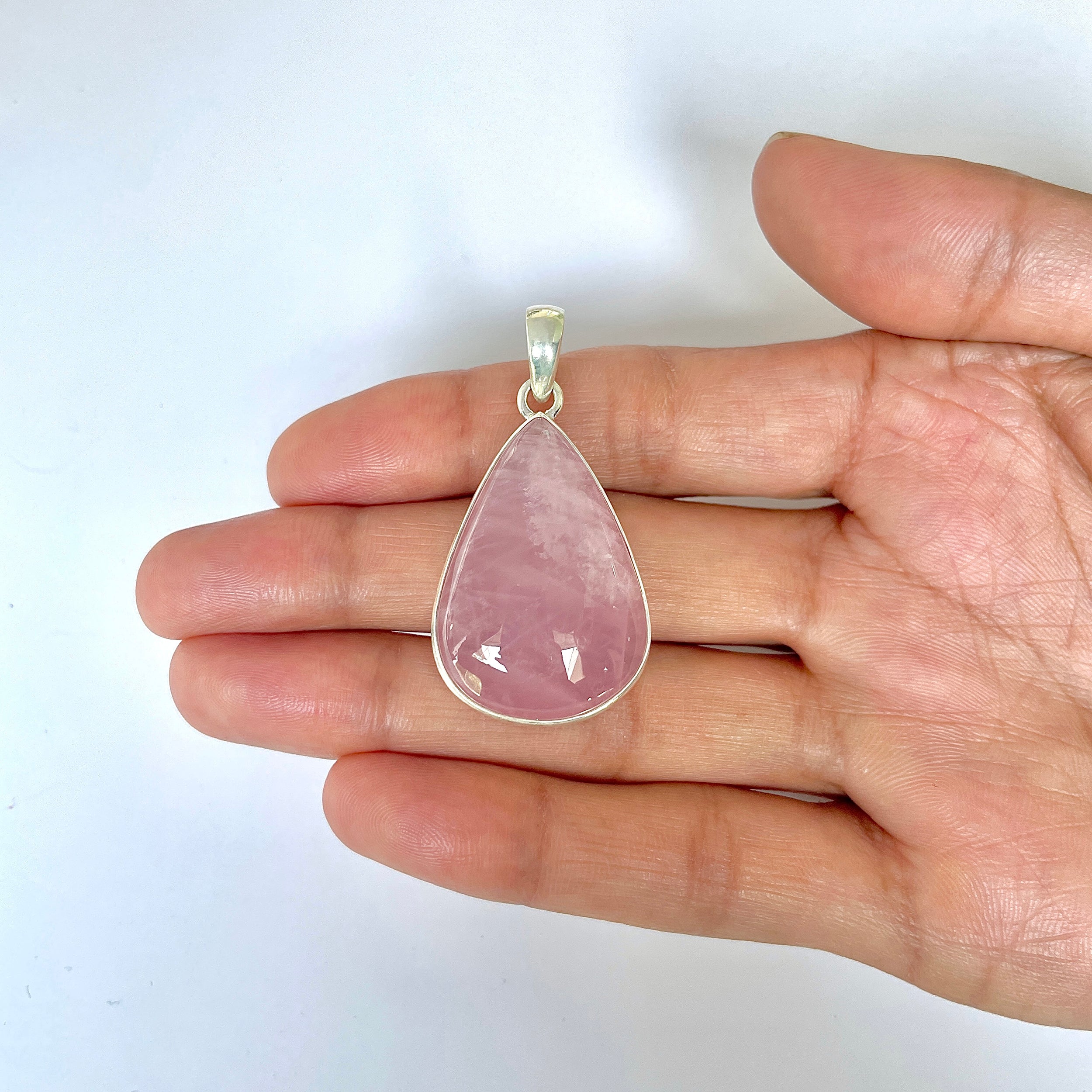 Rose Quartz Pendant-(RSQ-1-70)