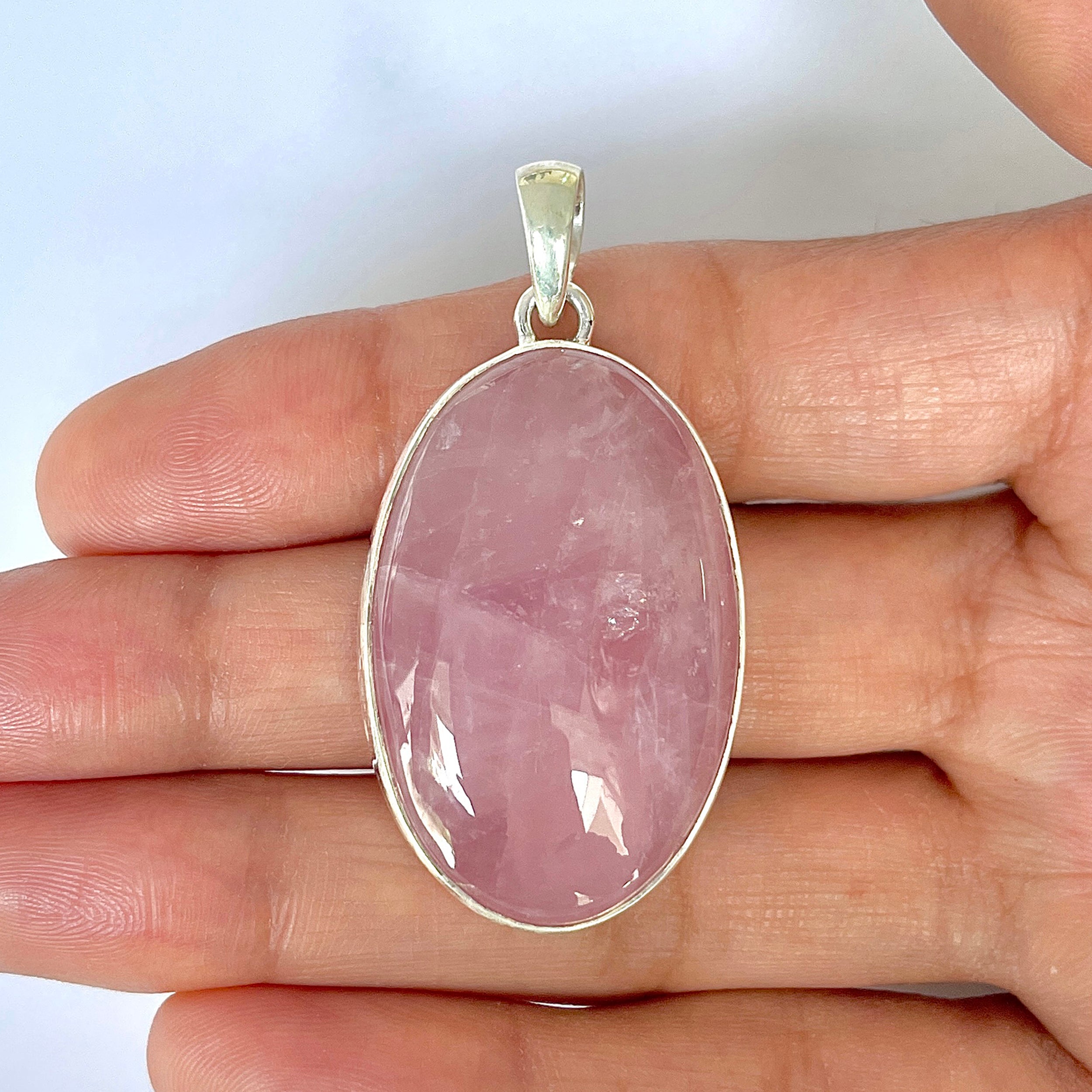 Rose Quartz Pendant-(RSQ-1-73)
