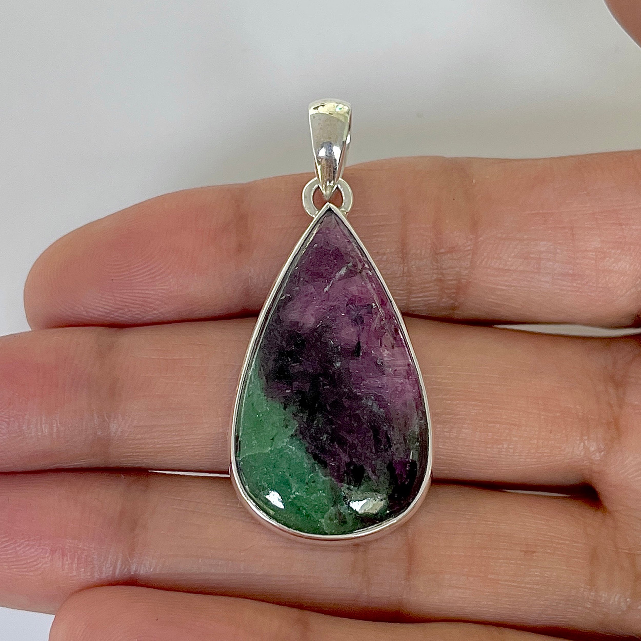 Ruby Zoisite Pendant-(RZS-1-26)