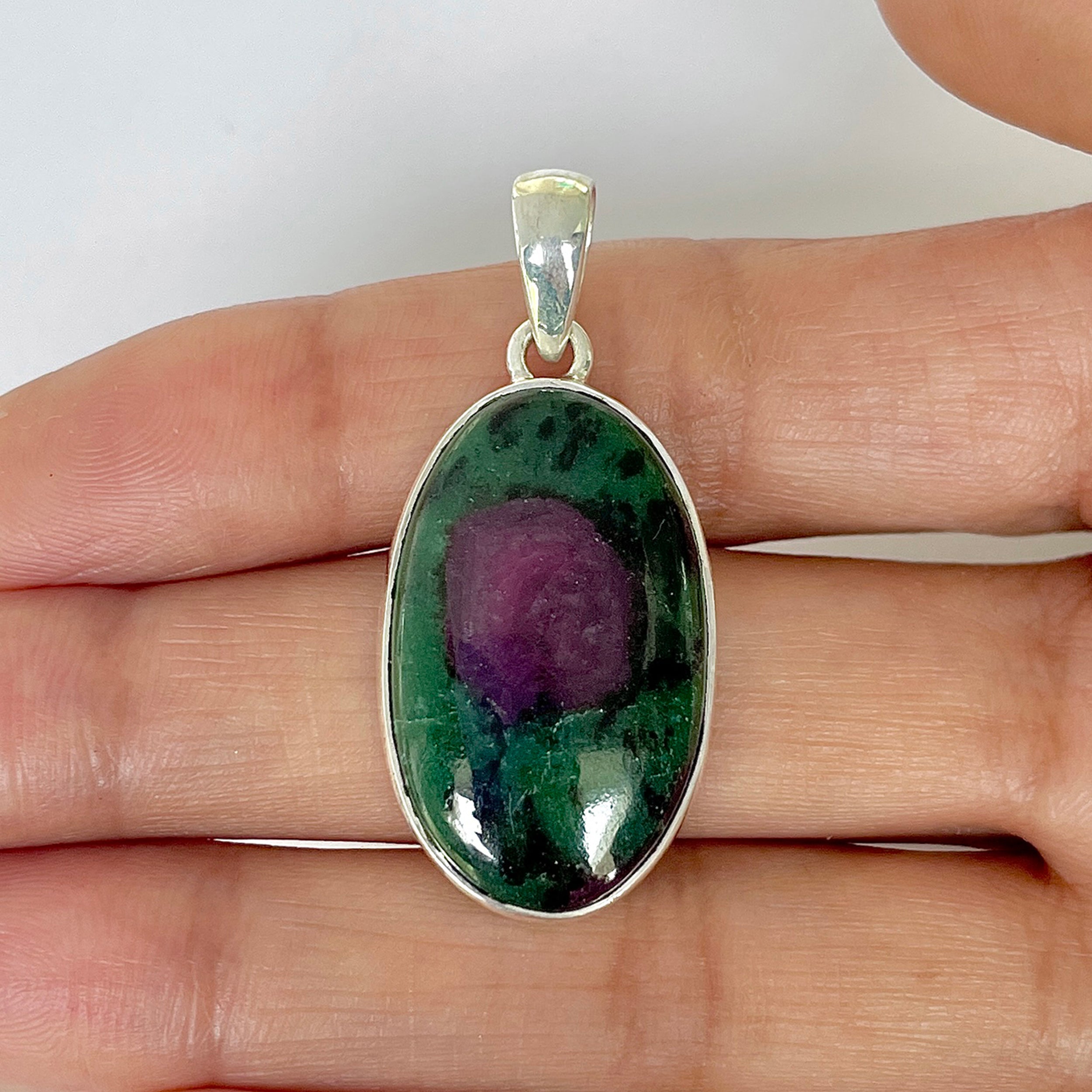 Ruby Zoisite Pendant-(RZS-1-3)
