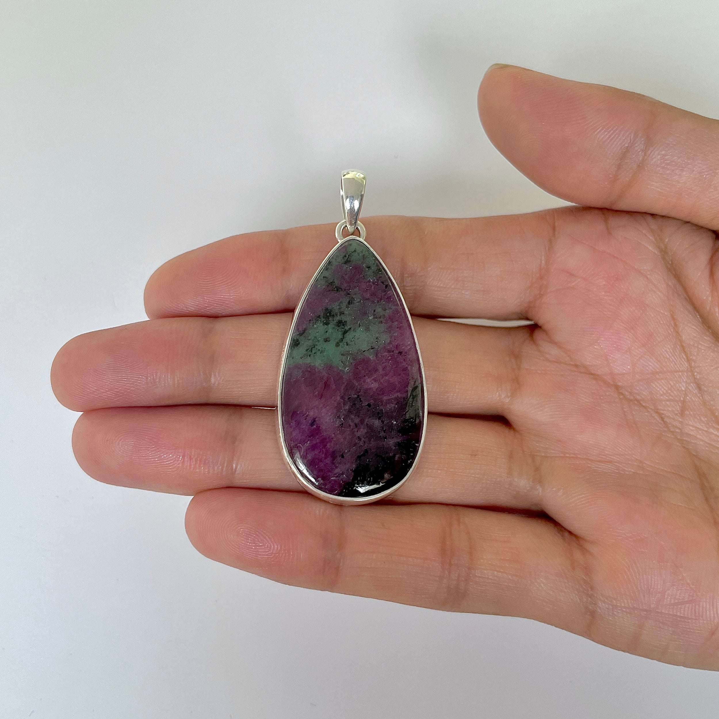 Ruby Zoisite Pendant-(RZS-1-30)