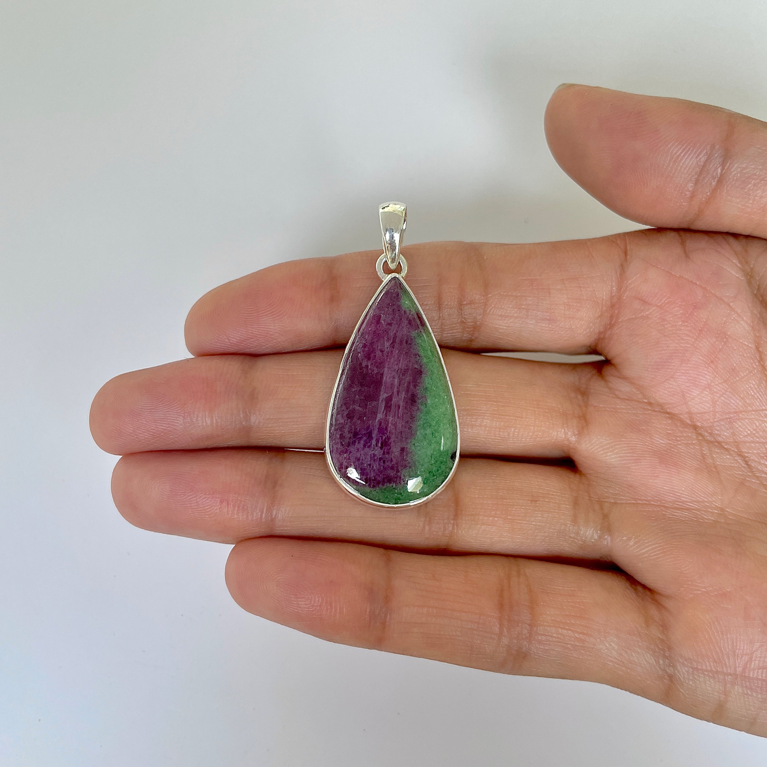 Ruby Zoisite Pendant-(RZS-1-32)