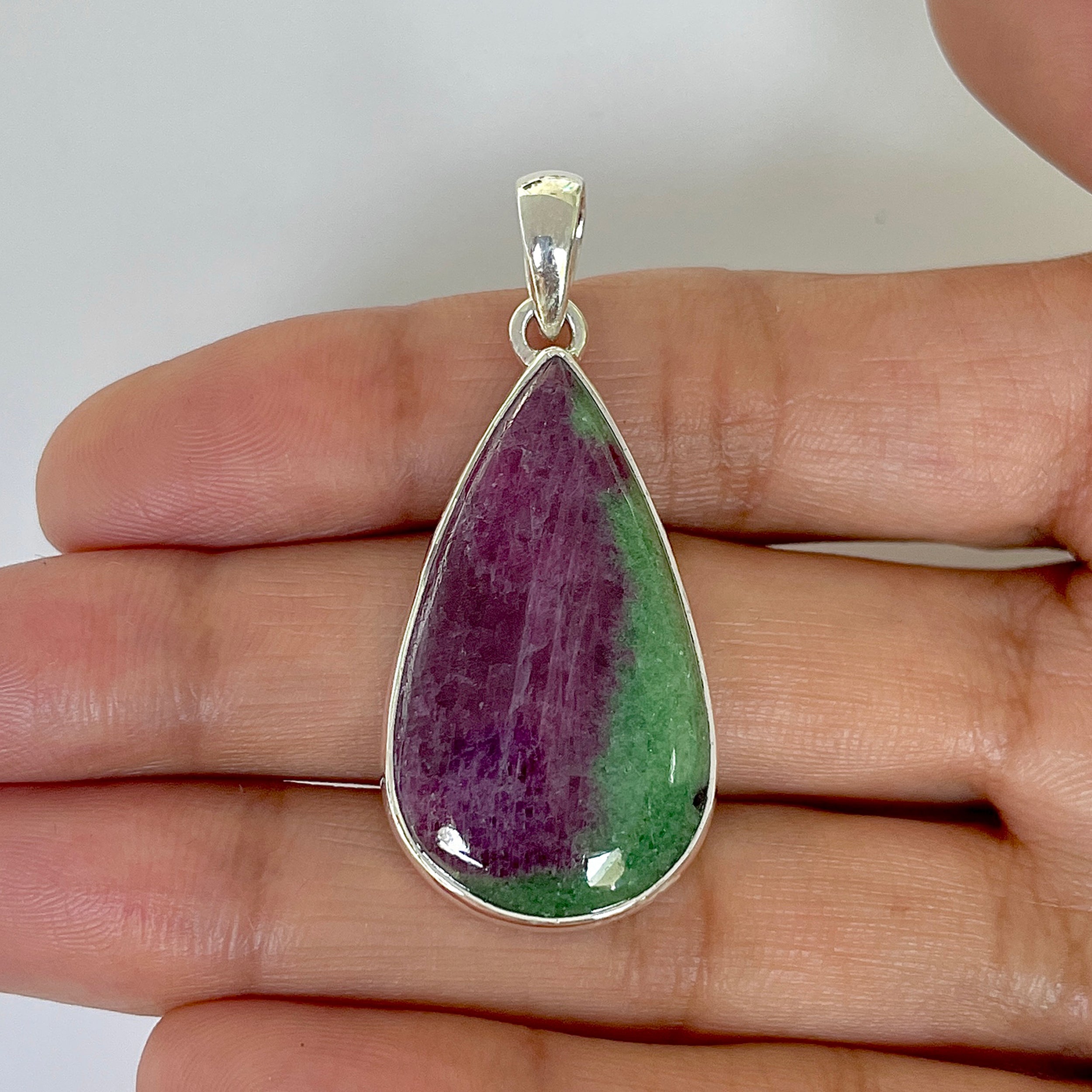 Ruby Zoisite Pendant-(RZS-1-32)