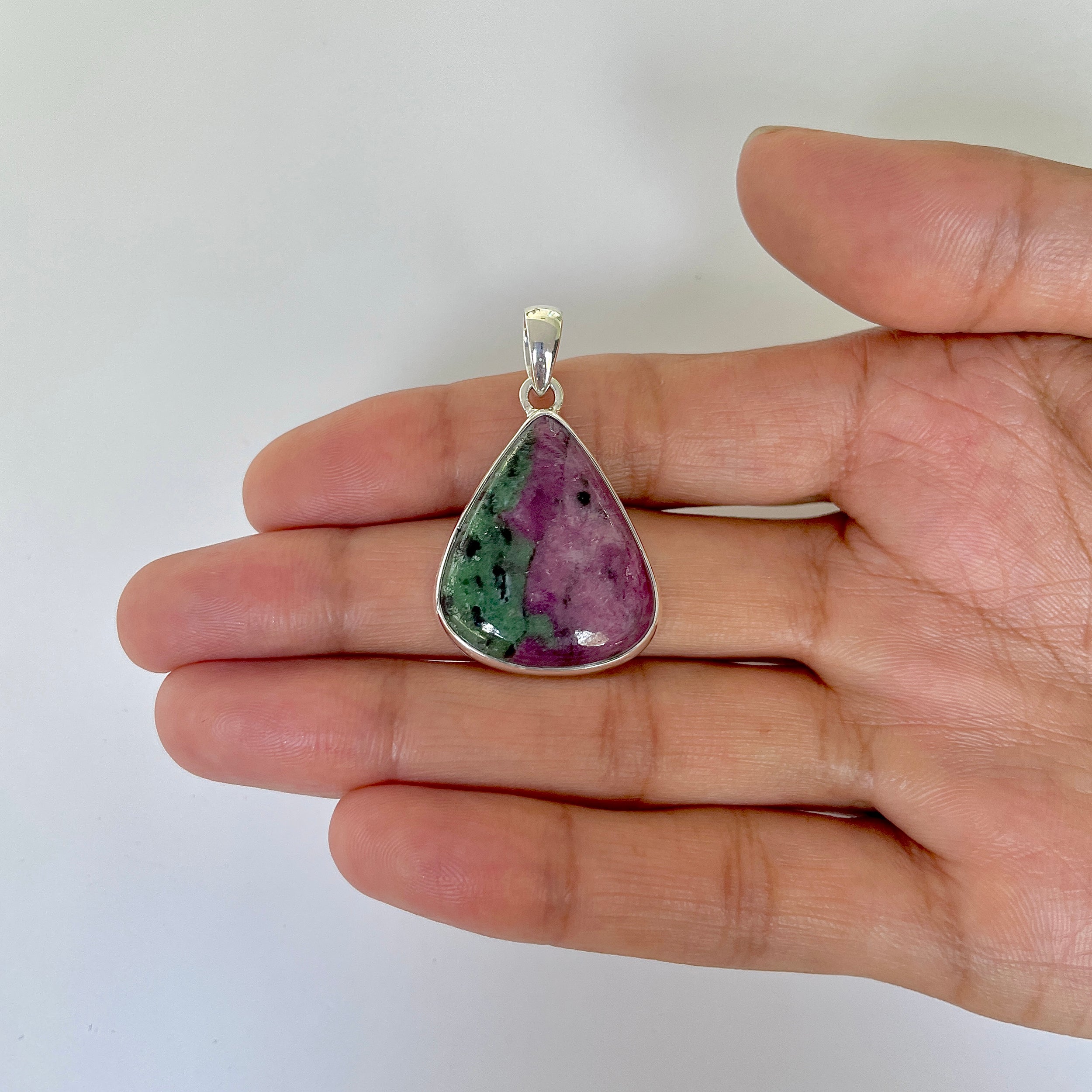 Ruby Zoisite Pendant-(RZS-1-41)