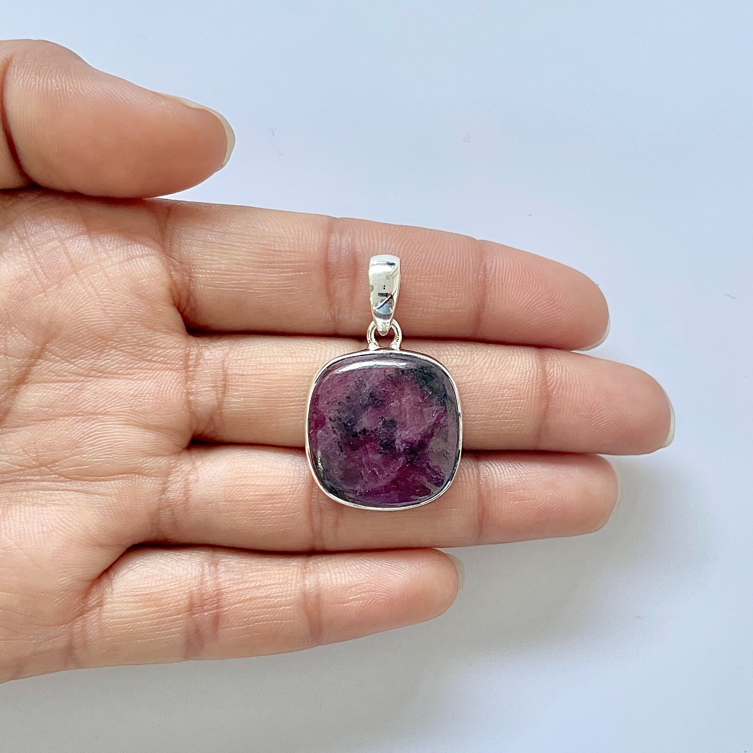Ruby Zoisite Pendant-(RZS-1-45)
