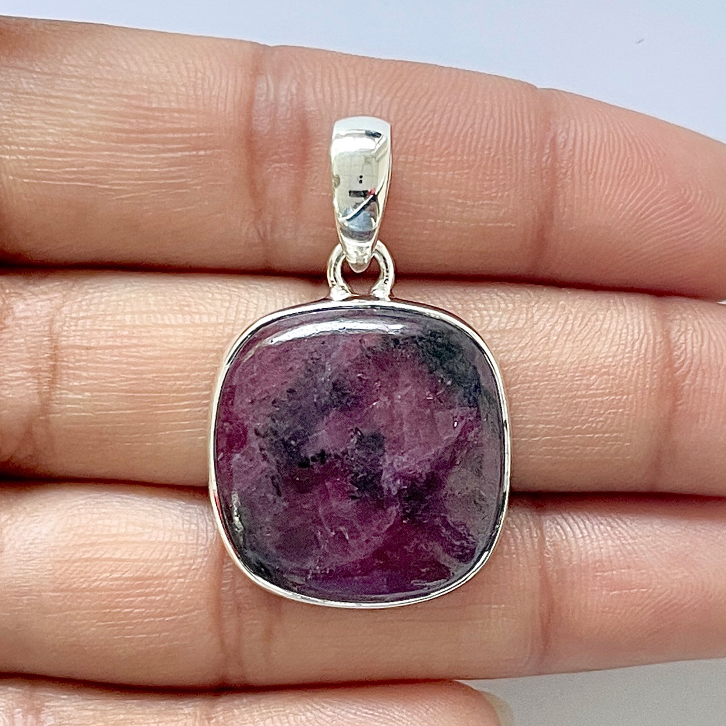 Ruby Zoisite Pendant-(RZS-1-45)