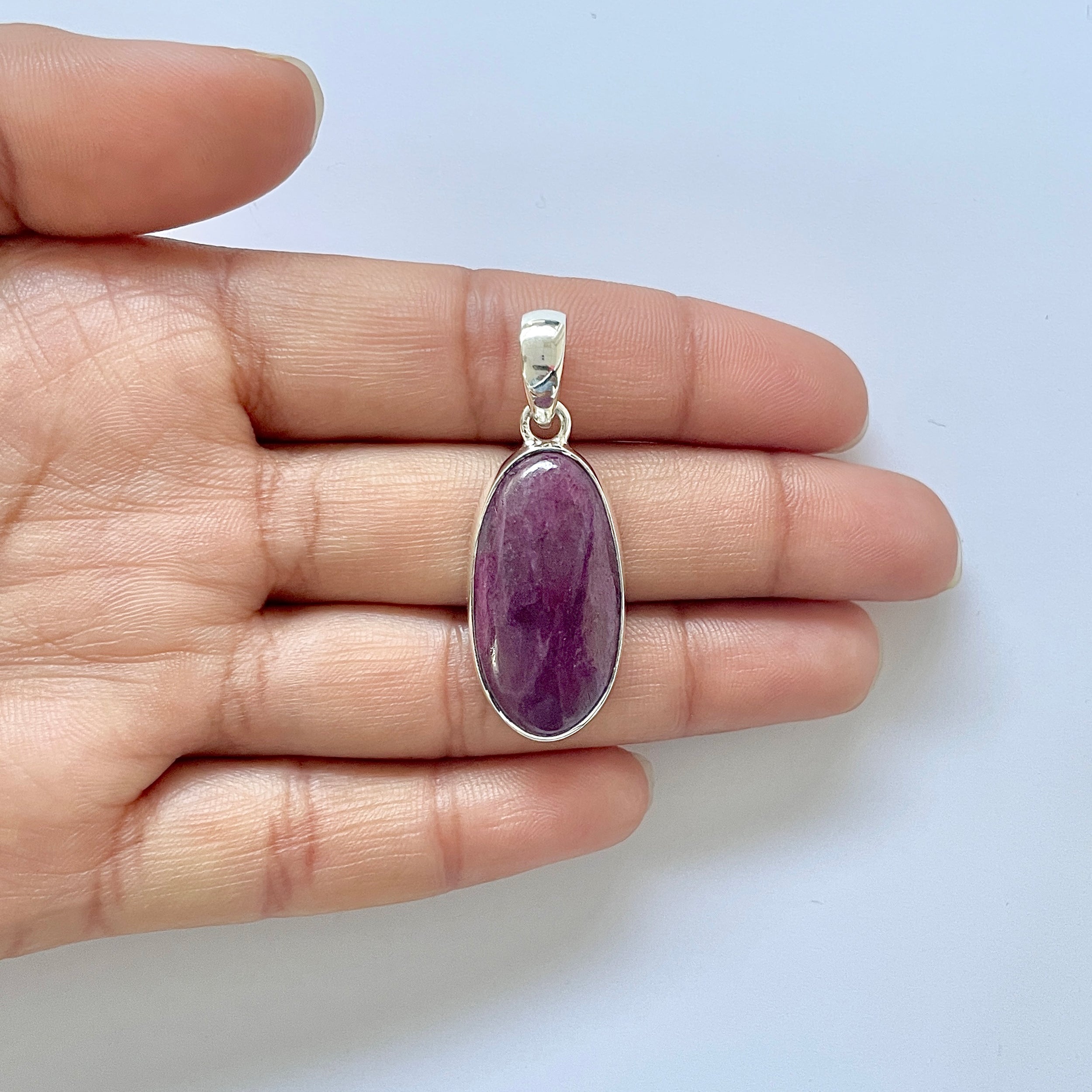 Ruby Zoisite Pendant-(RZS-1-49)