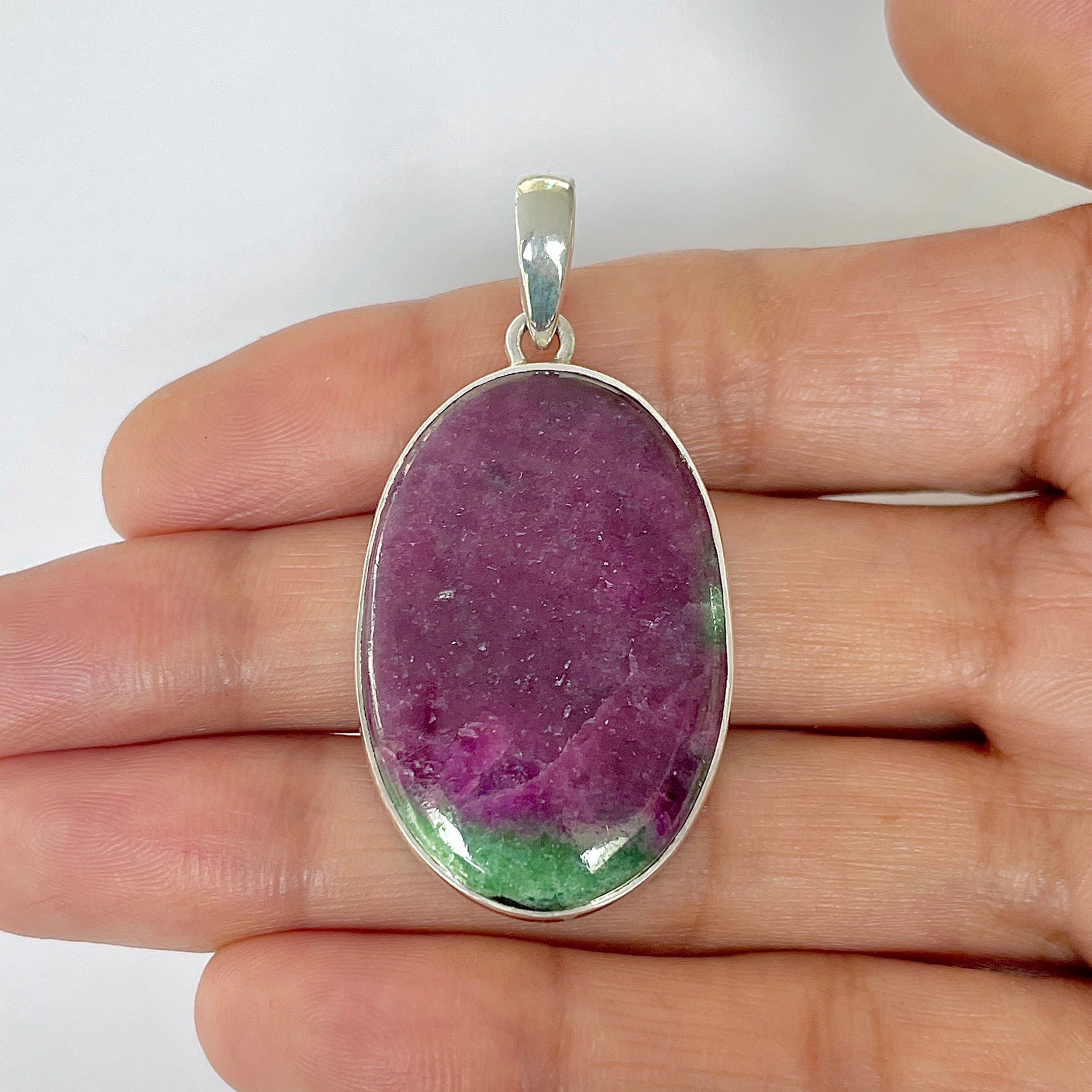 Ruby Zoisite Pendant-(RZS-1-5)