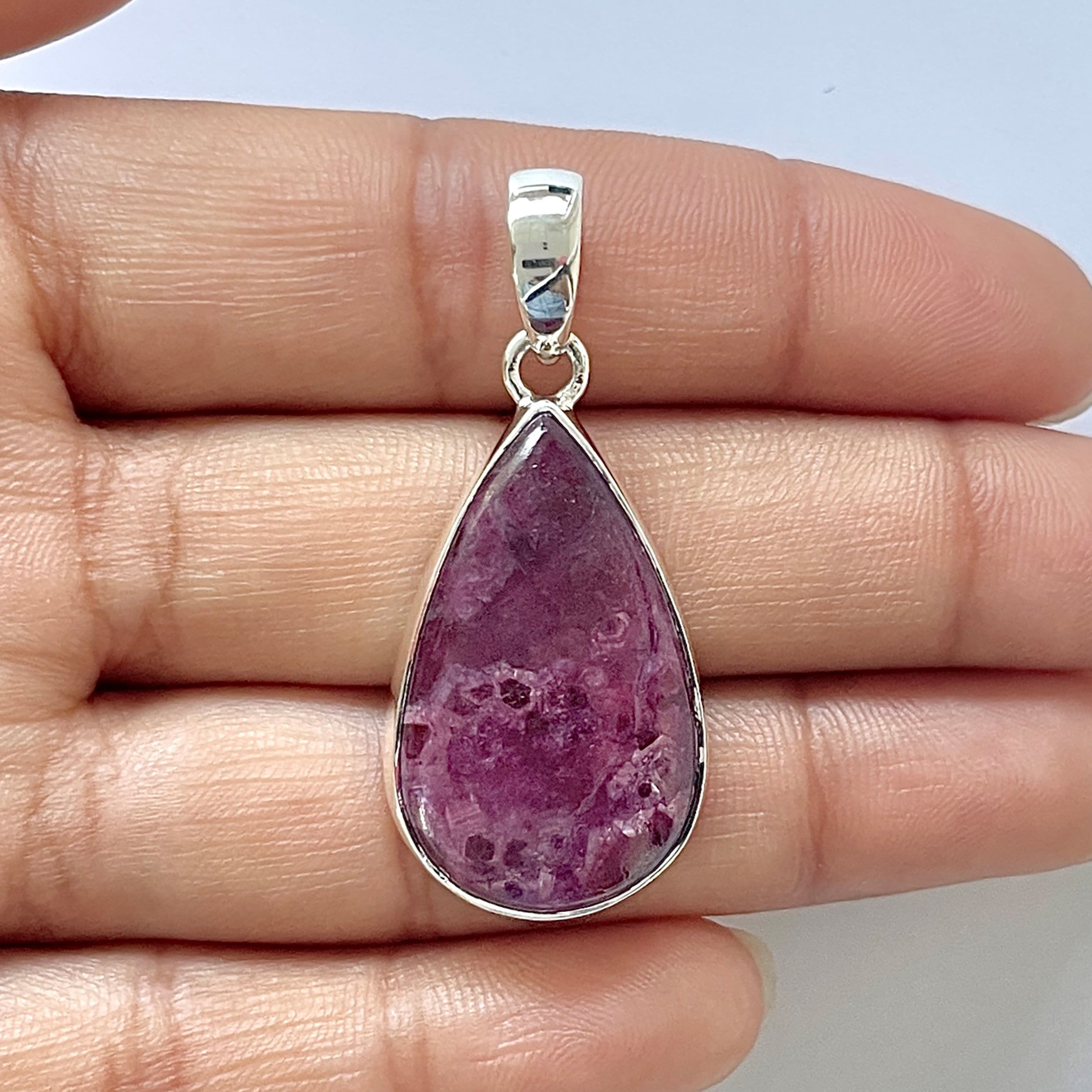 Ruby Zoisite Pendant-(RZS-1-50)