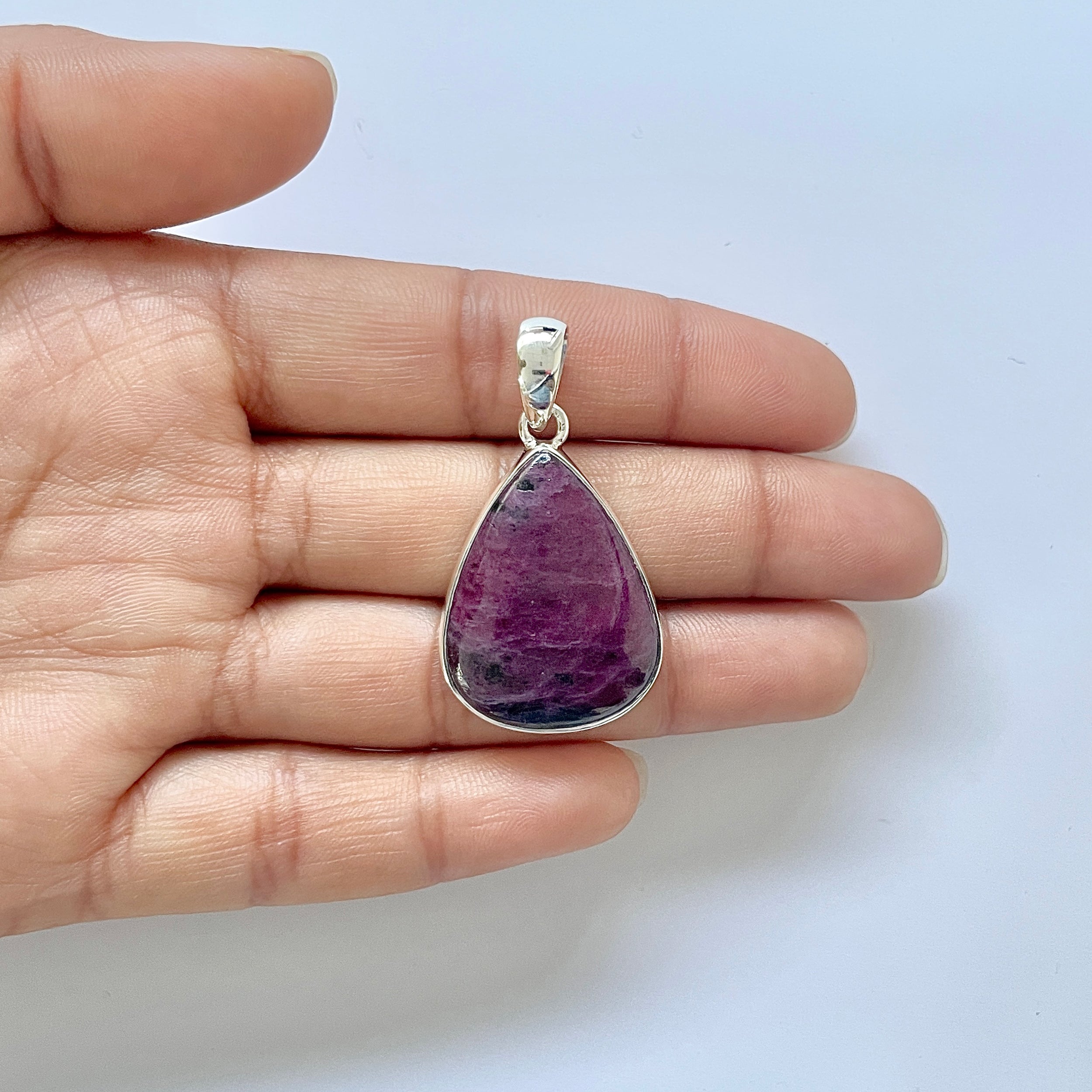 Ruby Zoisite Pendant-(RZS-1-51)