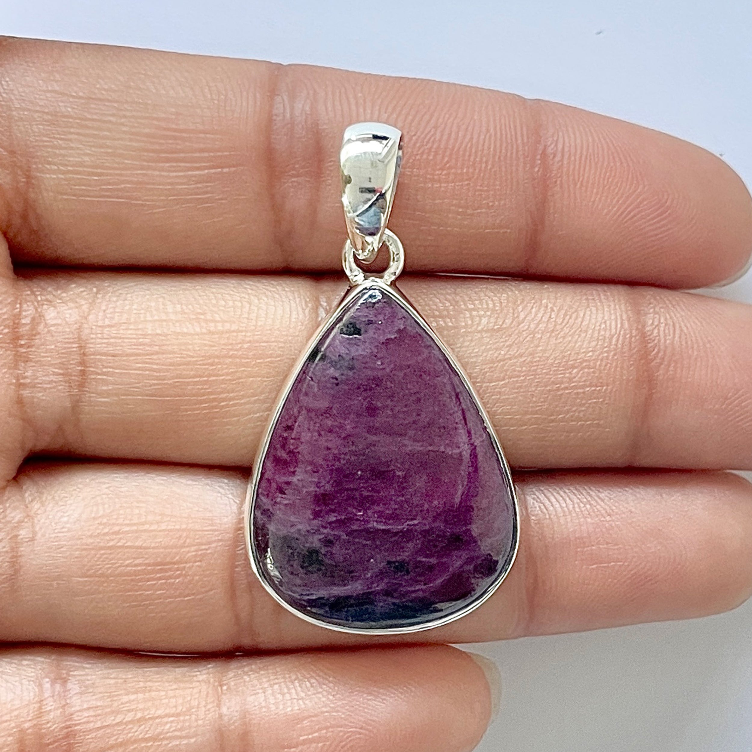 Ruby Zoisite Pendant-(RZS-1-51)