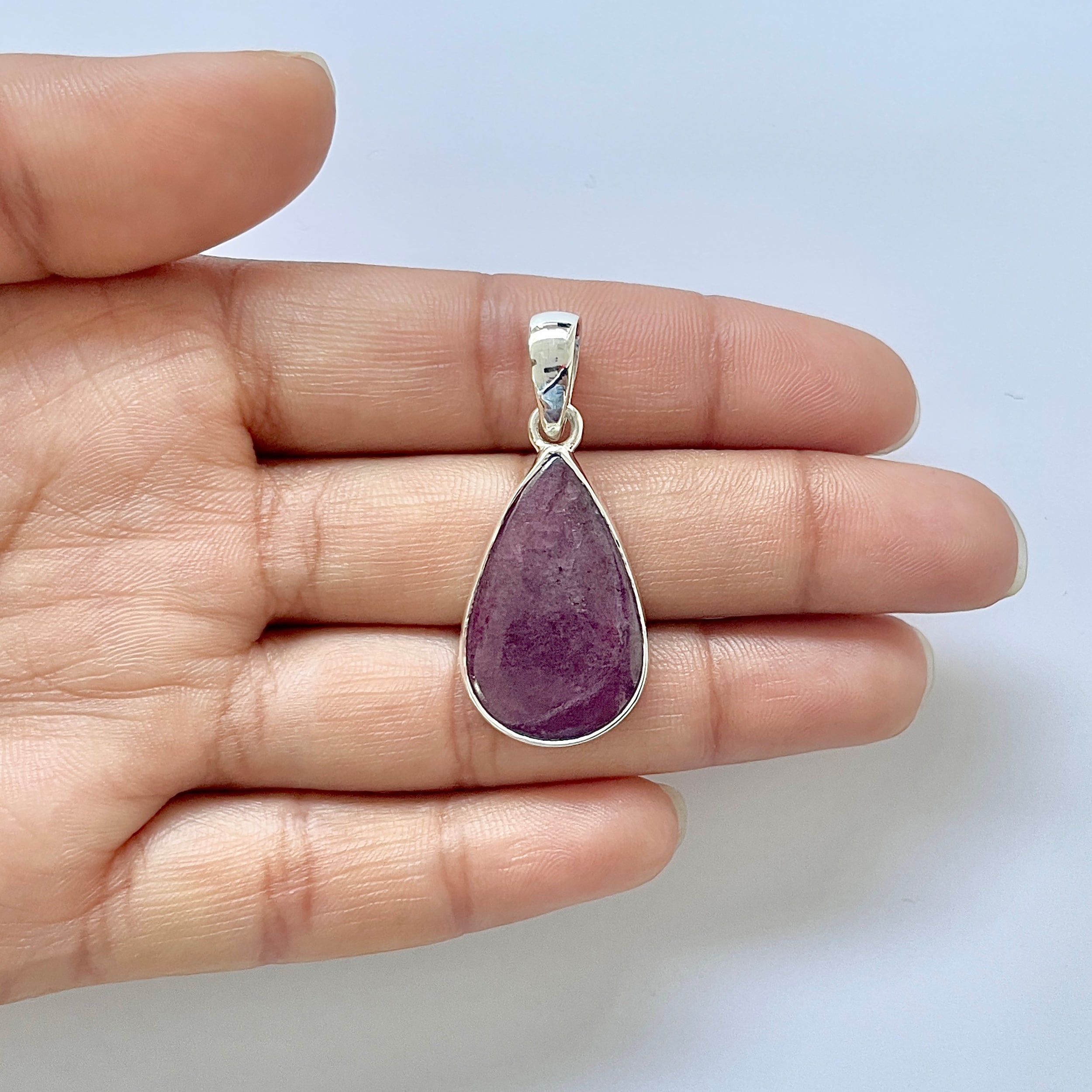 Ruby Zoisite Pendant-(RZS-1-52)