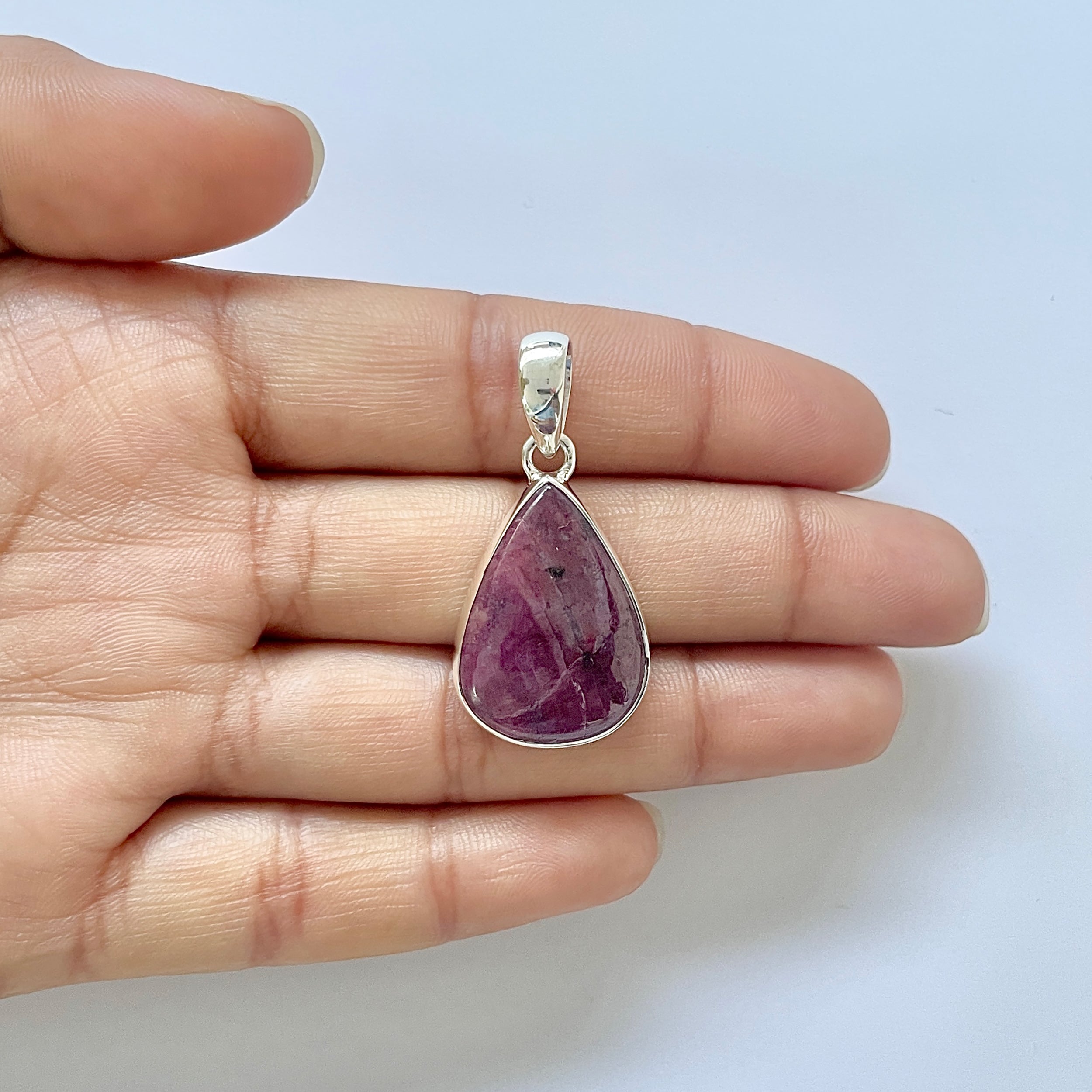Ruby Zoisite Pendant-(RZS-1-56)