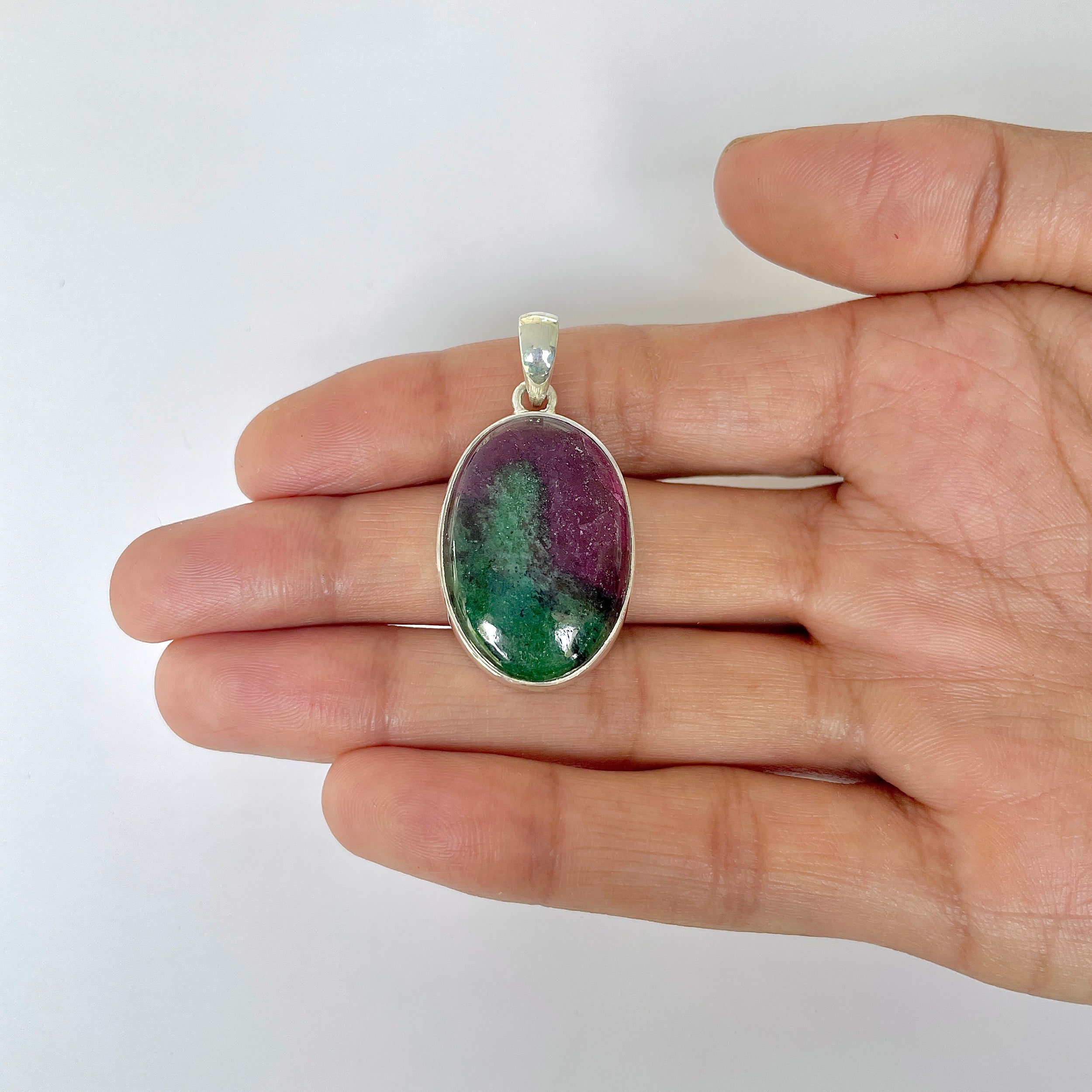 Ruby Zoisite Pendant-(RZS-1-6)