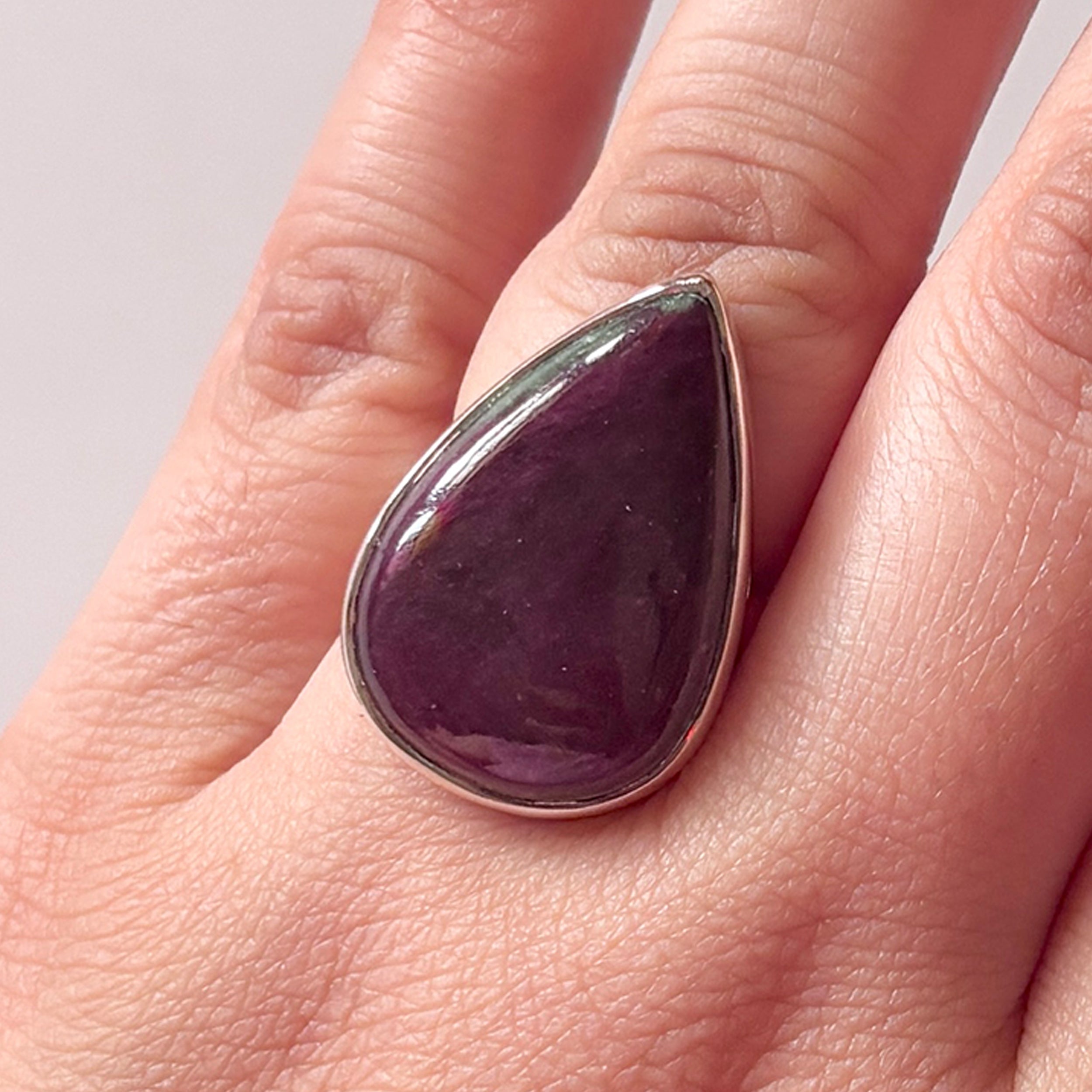 Ruby Zoisite Ring-(RZS-2-11)