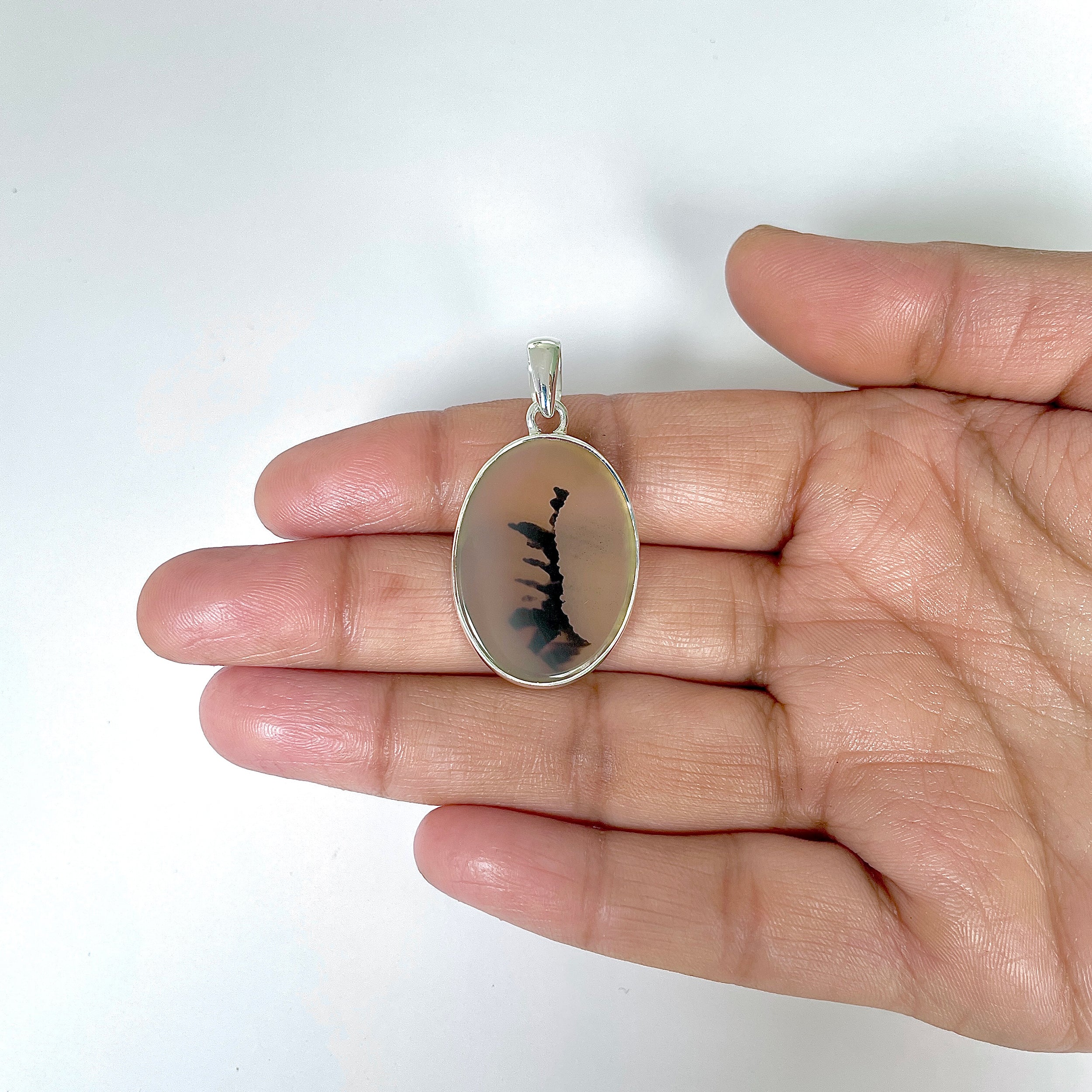 Scenic Agate Pendant-(SCA-1-13)