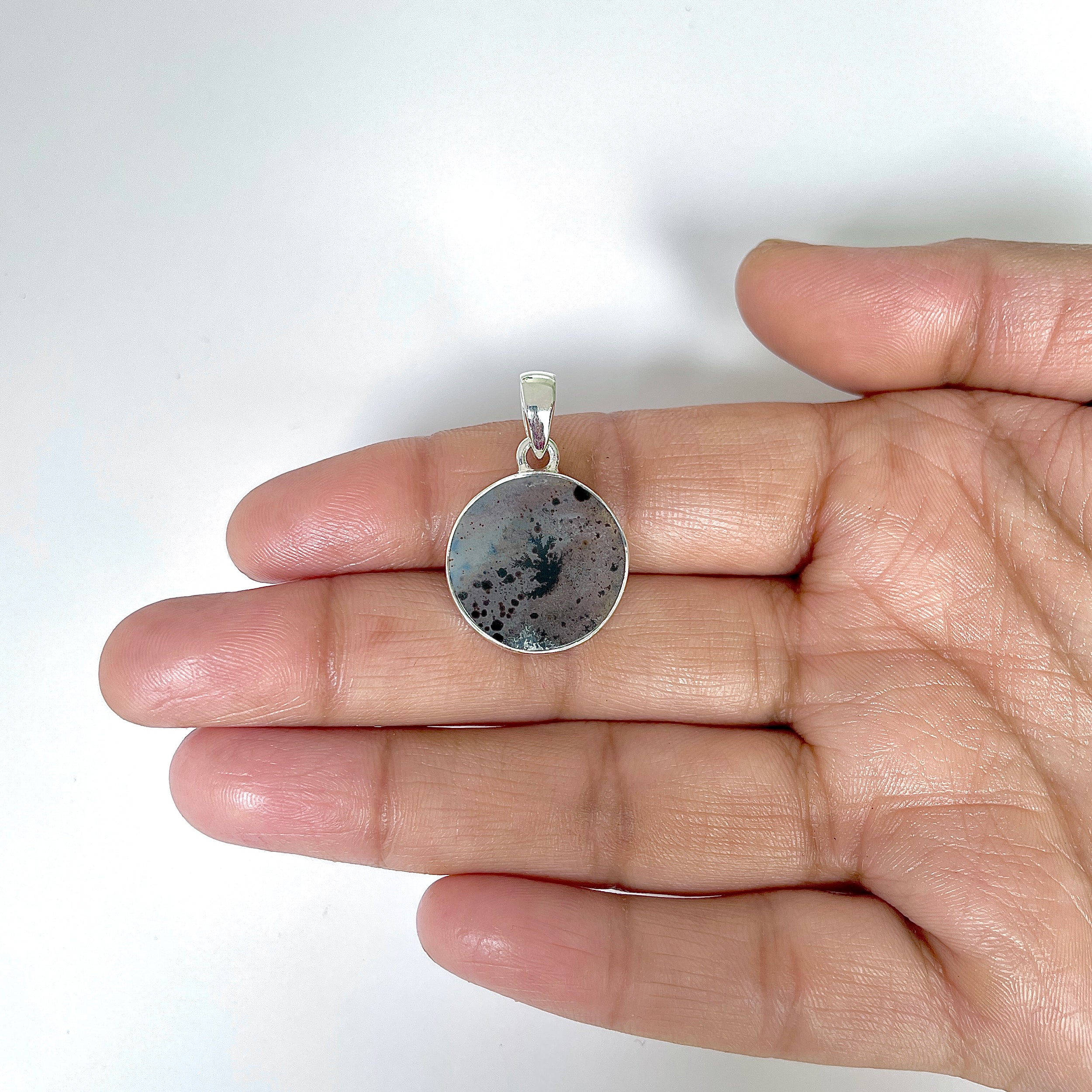 Scenic Agate Pendant-(SCA-1-14)