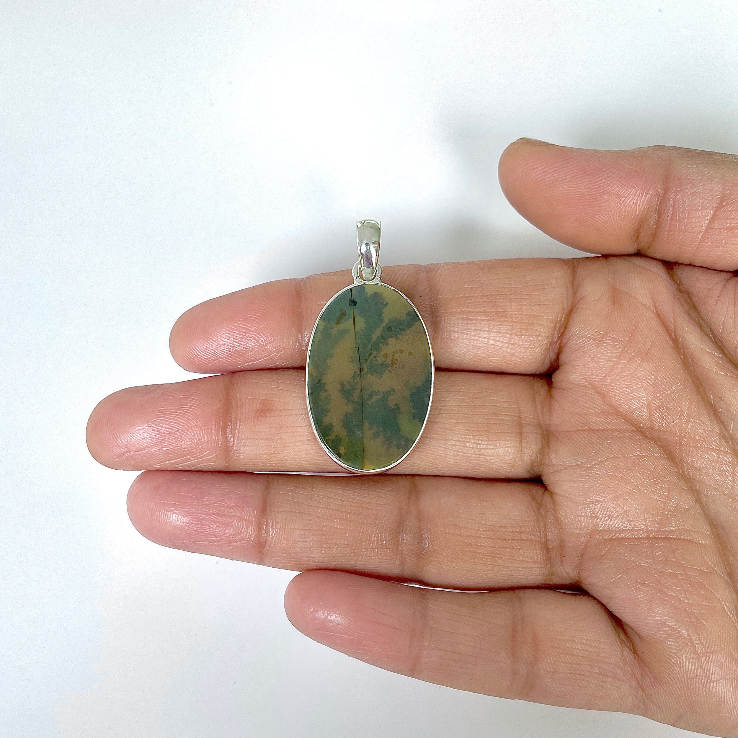 Scenic Agate Pendant-(SCA-1-26)