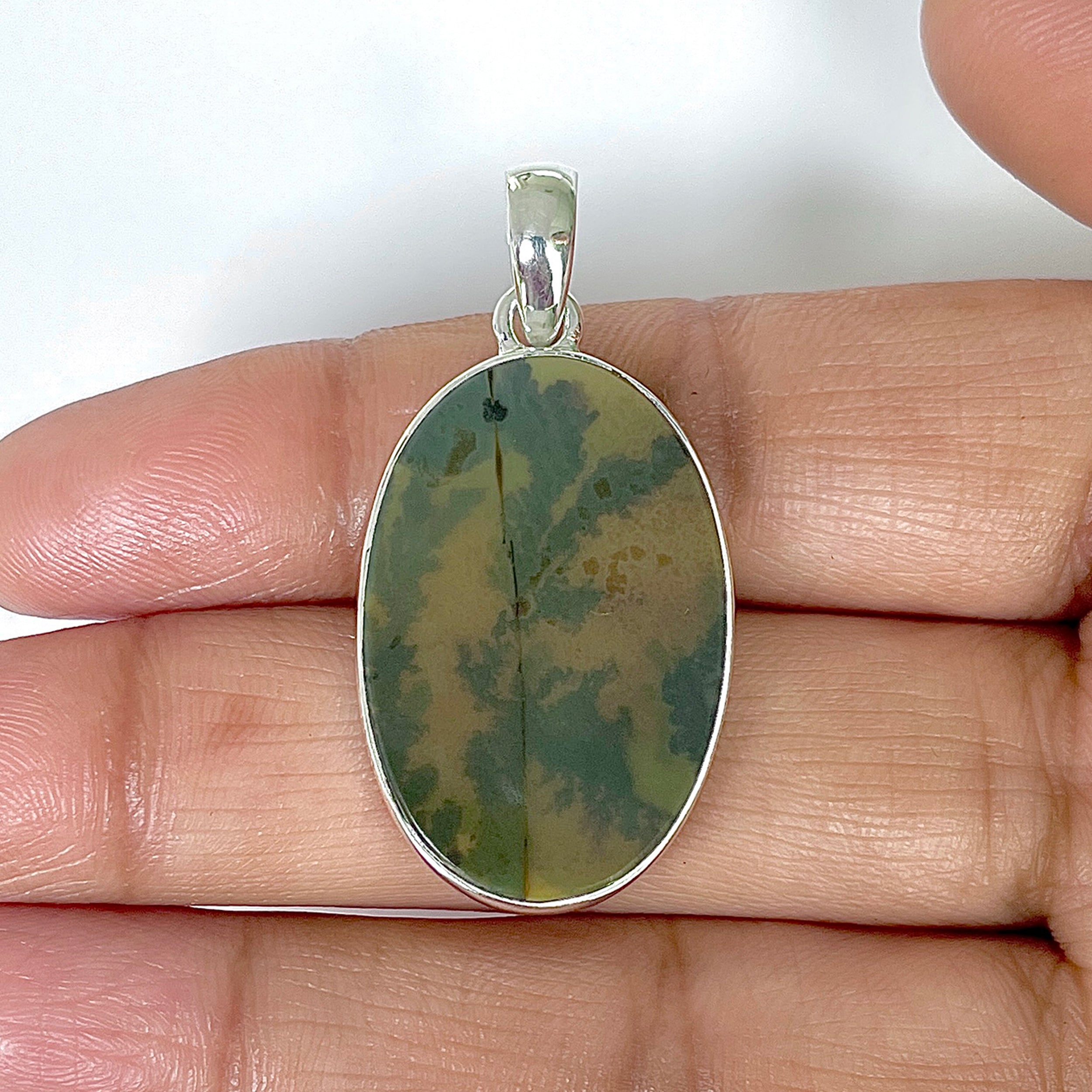 Scenic Agate Pendant-(SCA-1-26)