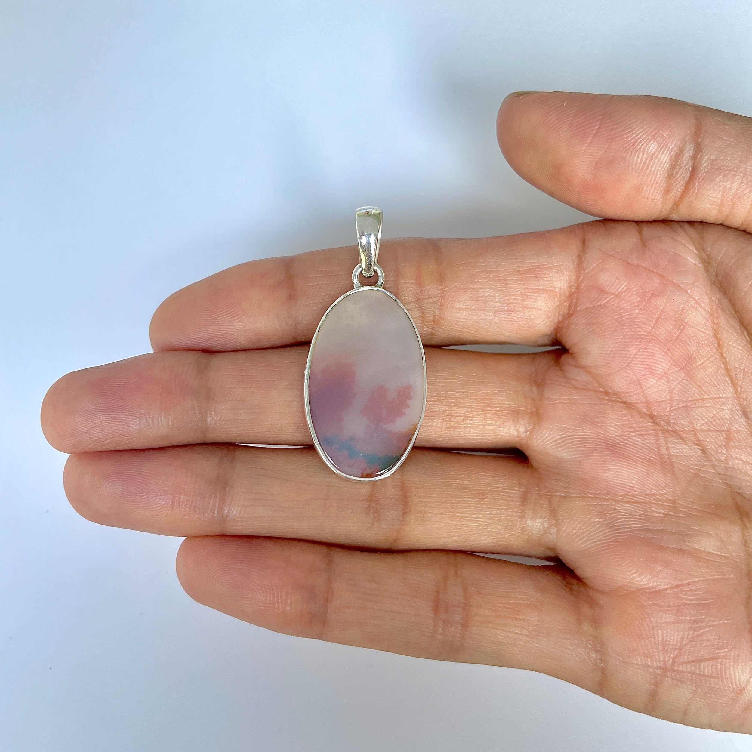 Scenic Agate Pendant-(SCA-1-36)