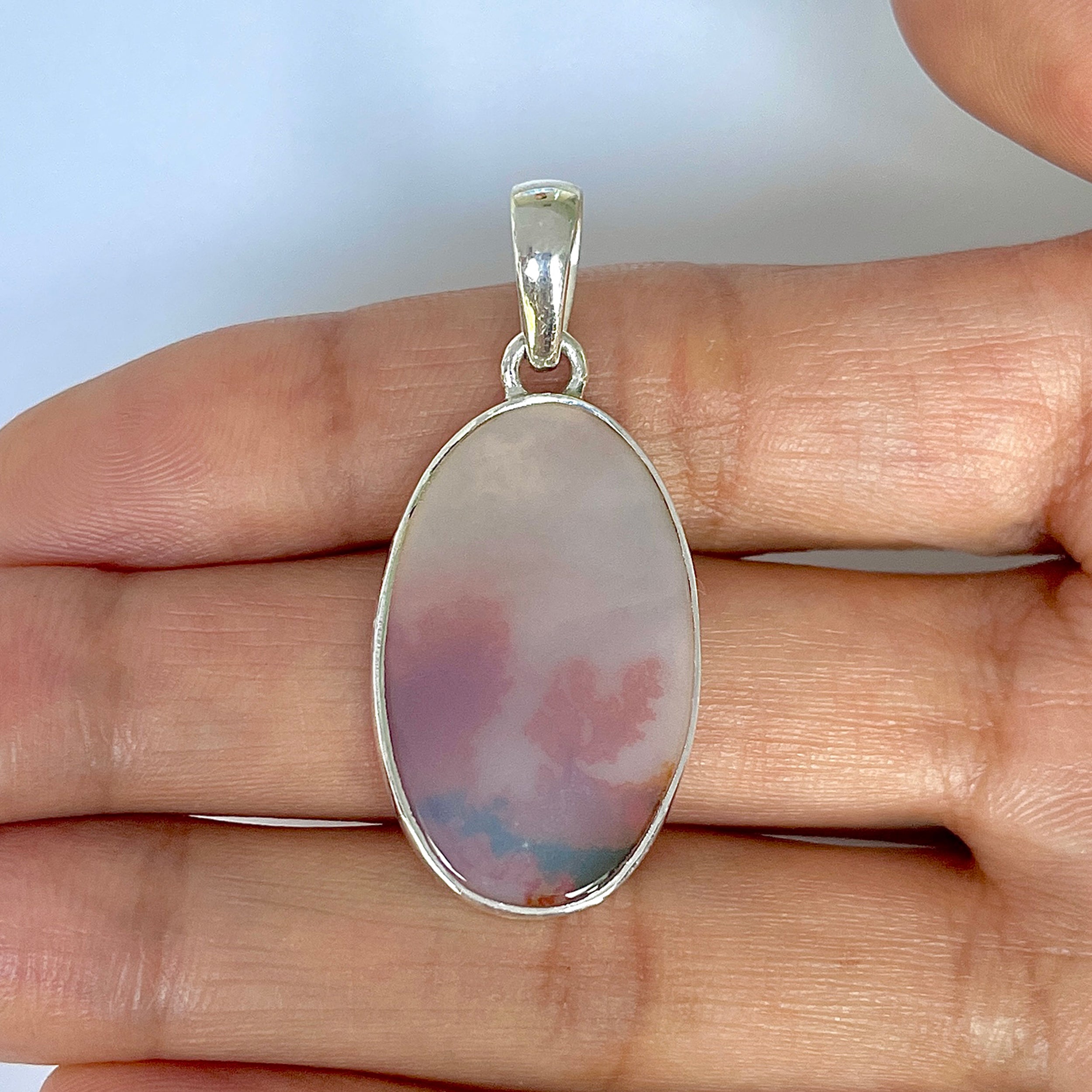 Scenic Agate Pendant-(SCA-1-36)