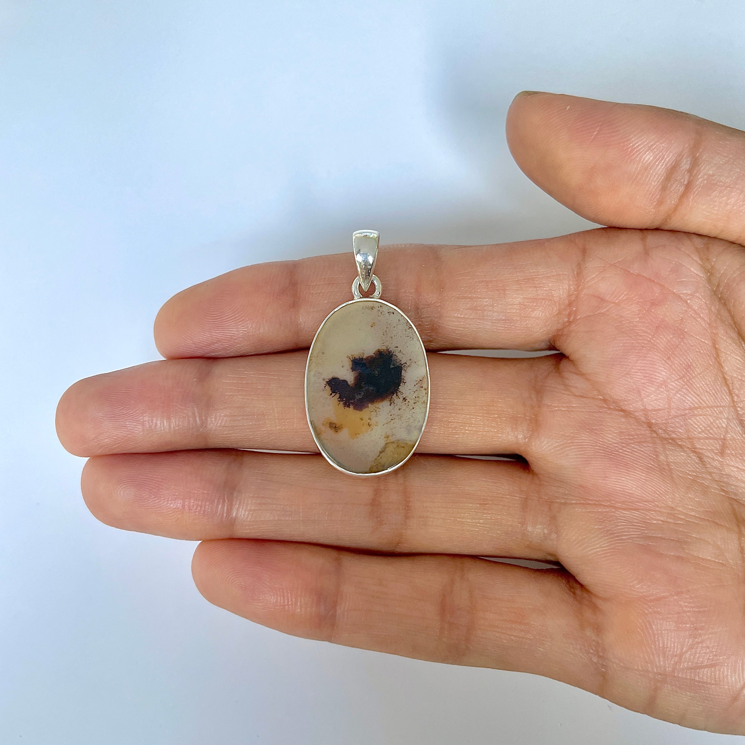 Scenic Agate Pendant-(SCA-1-47)