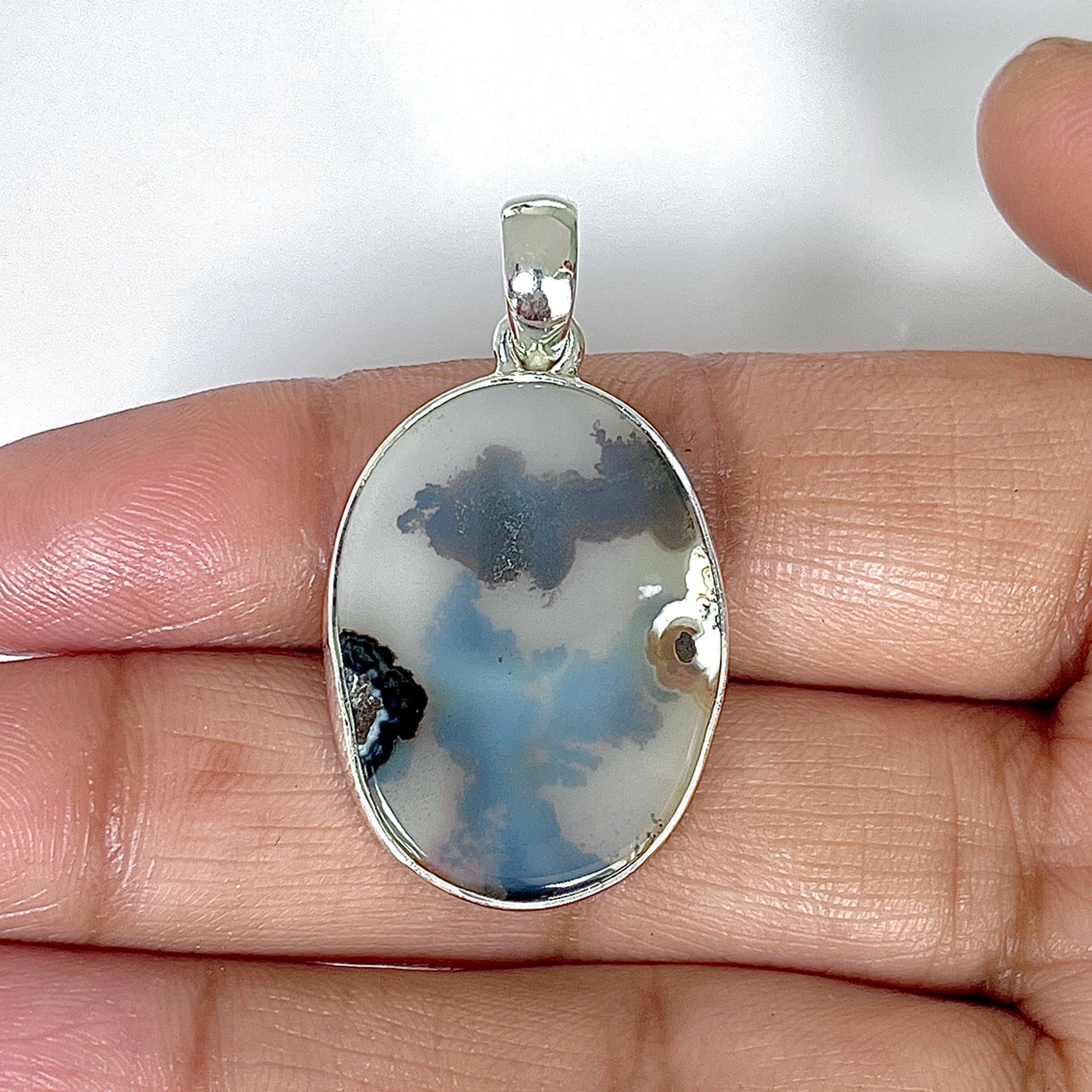 Scenic Agate Pendant-(SCA-1-9)