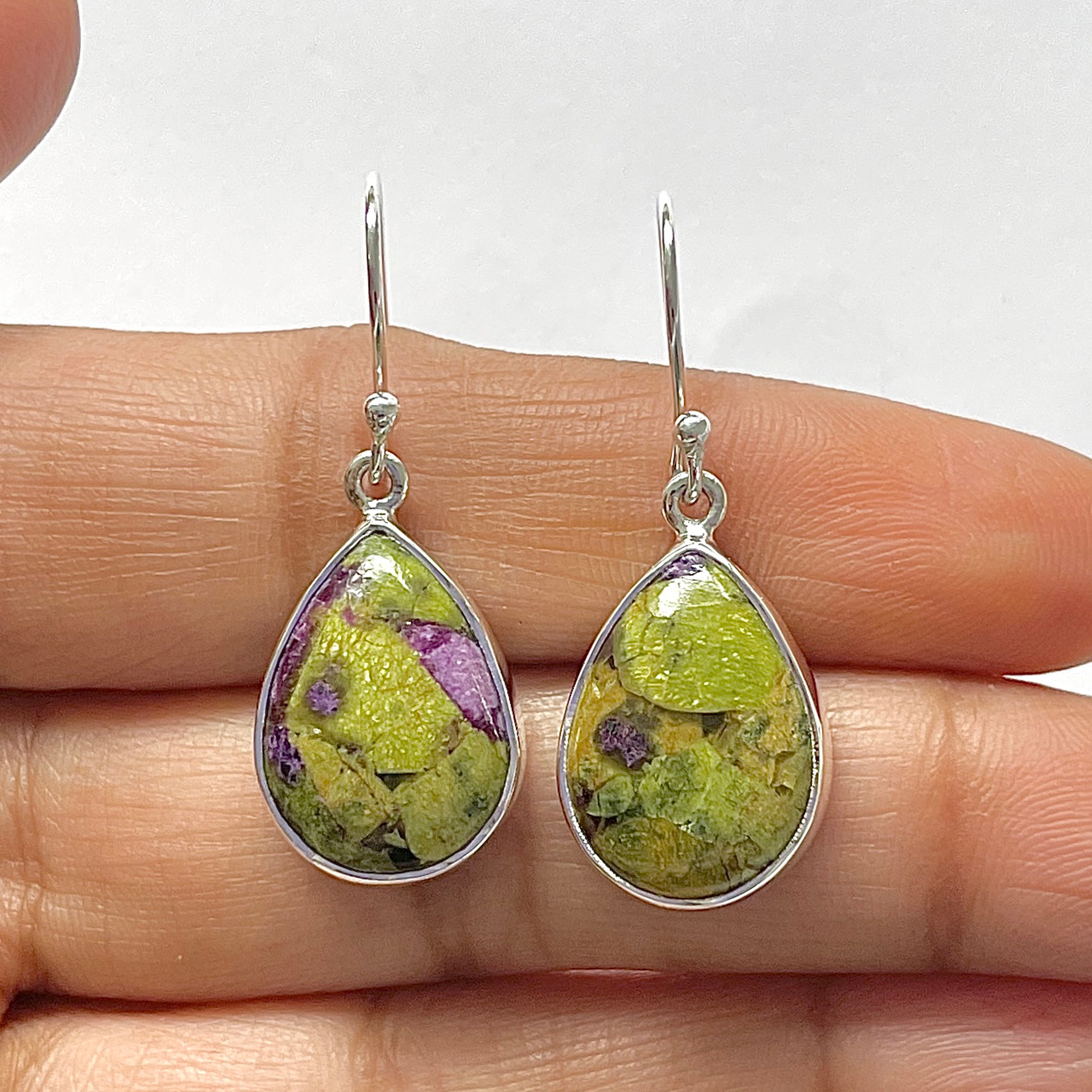 Stichtite Earring-(SCT-3-15)