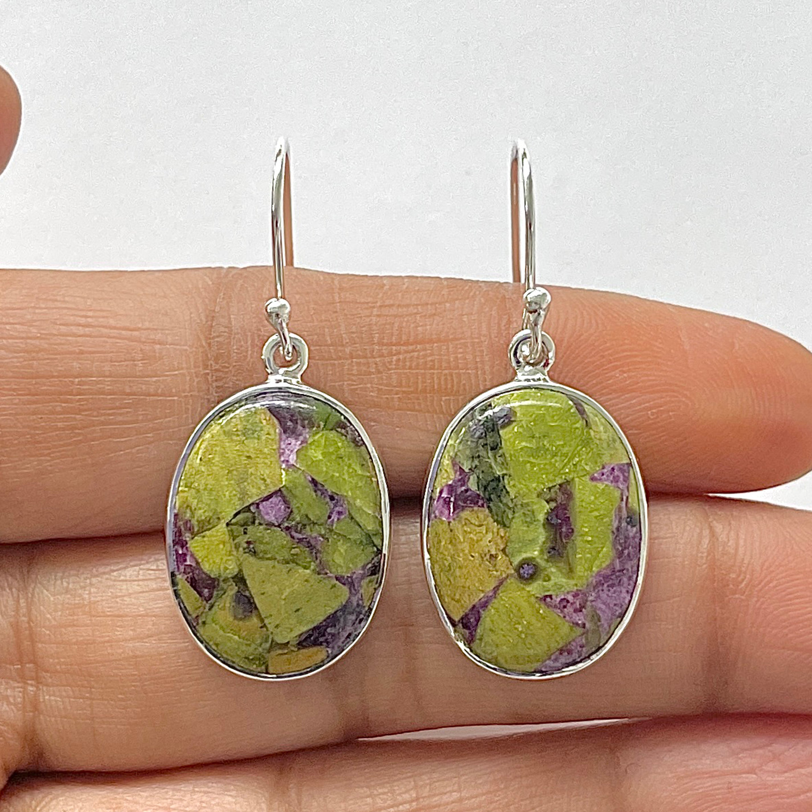 Stichtite Earring-(SCT-3-4)