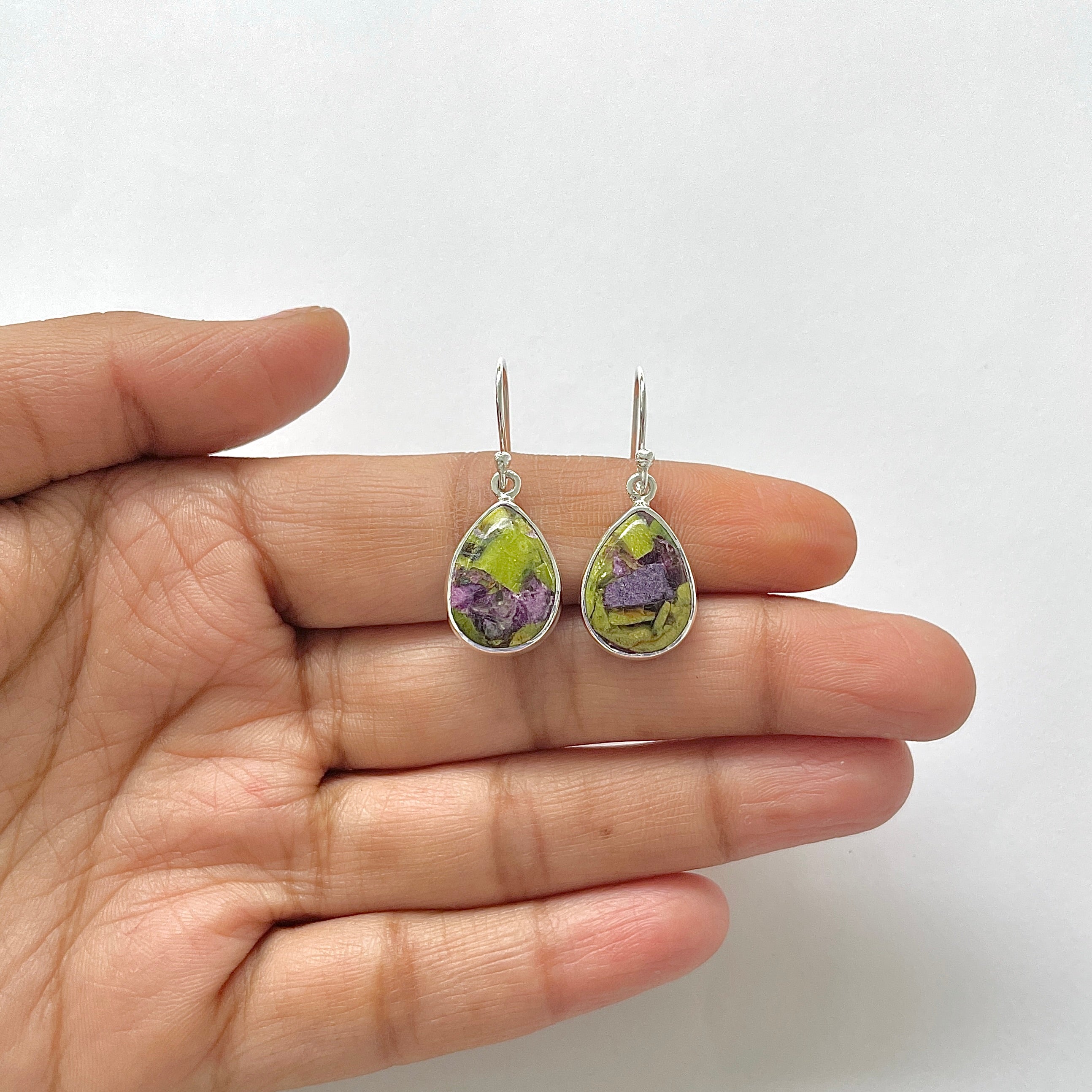 Stichtite Earring-(SCT-3-6)