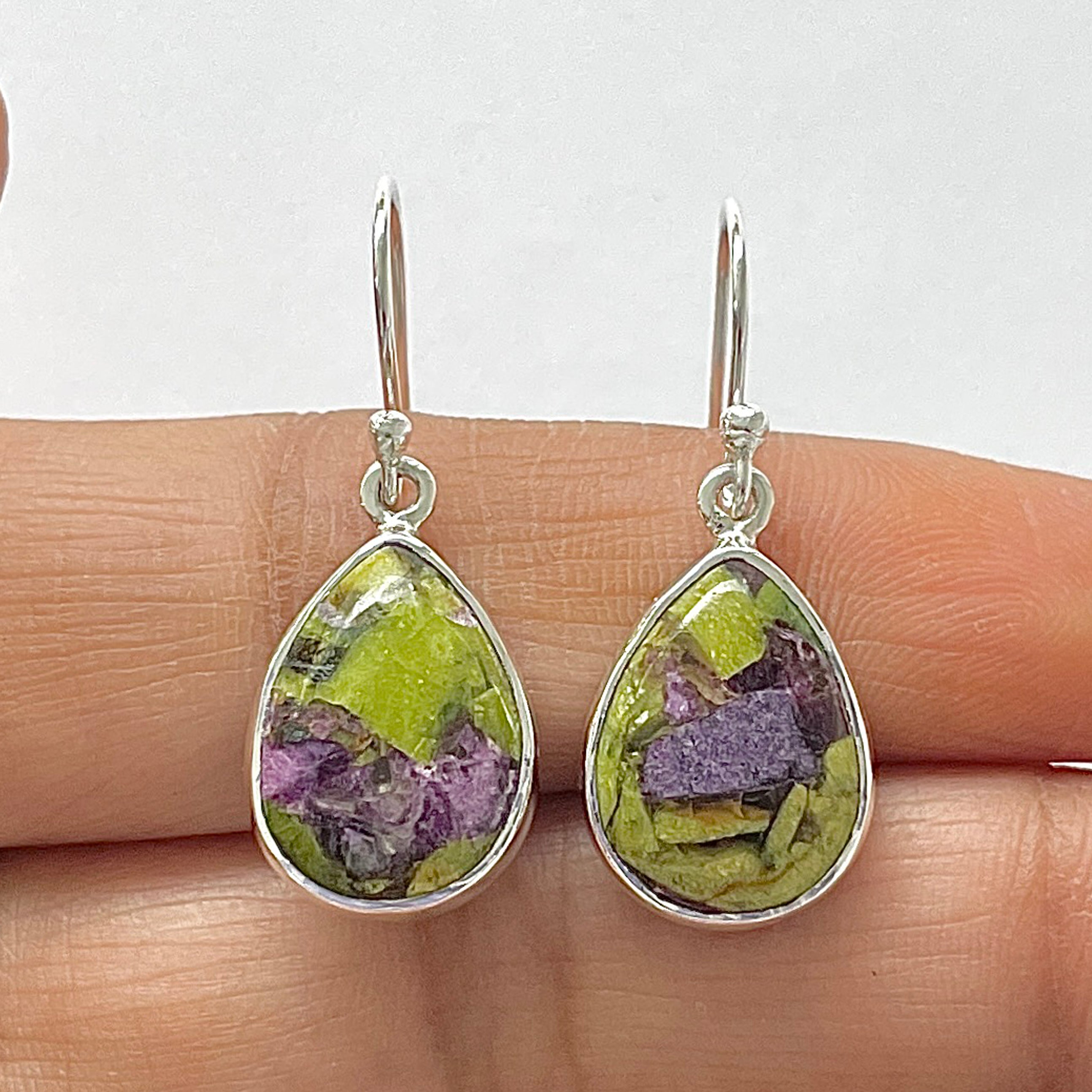 Stichtite Earring-(SCT-3-6)