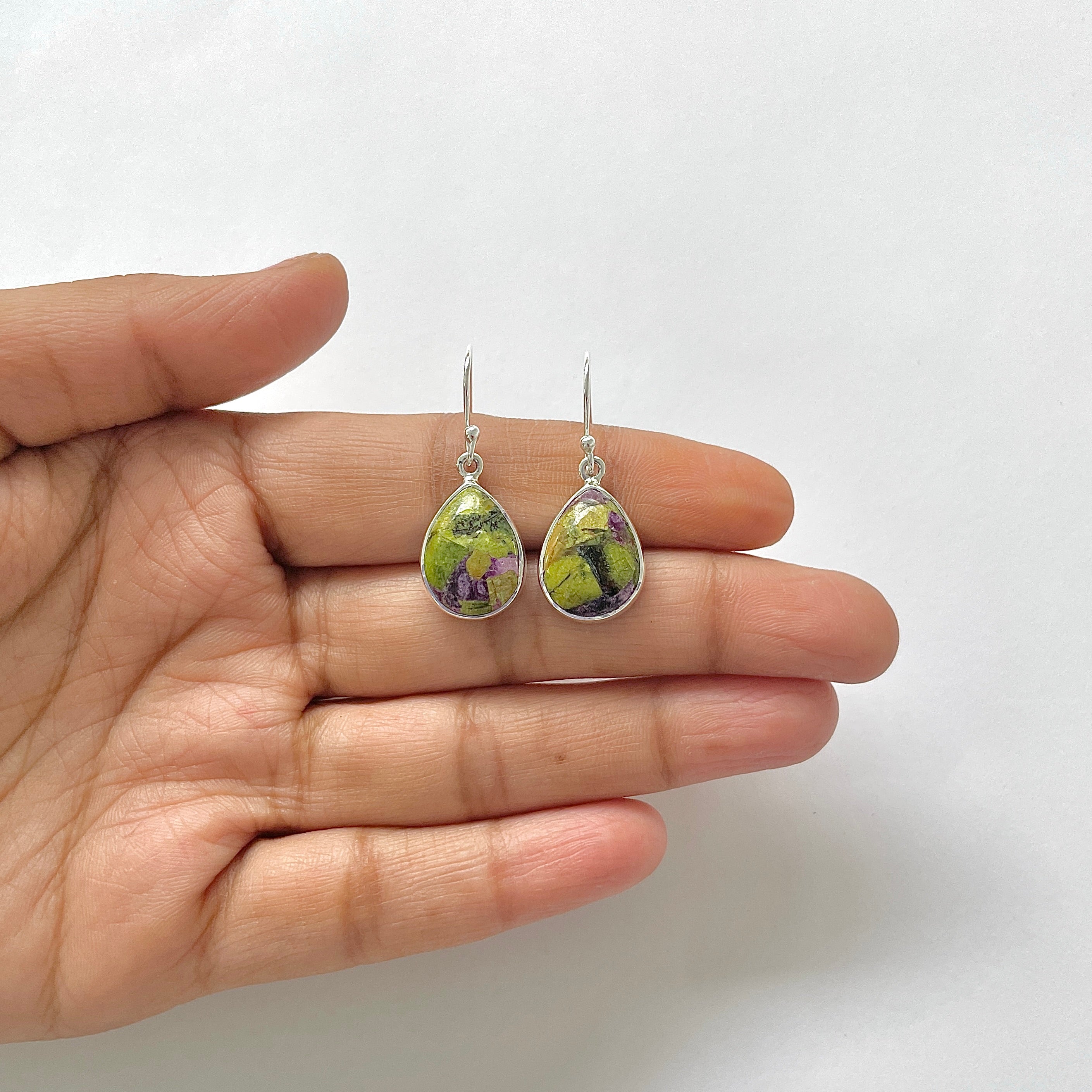 Stichtite Earring-(SCT-3-9)