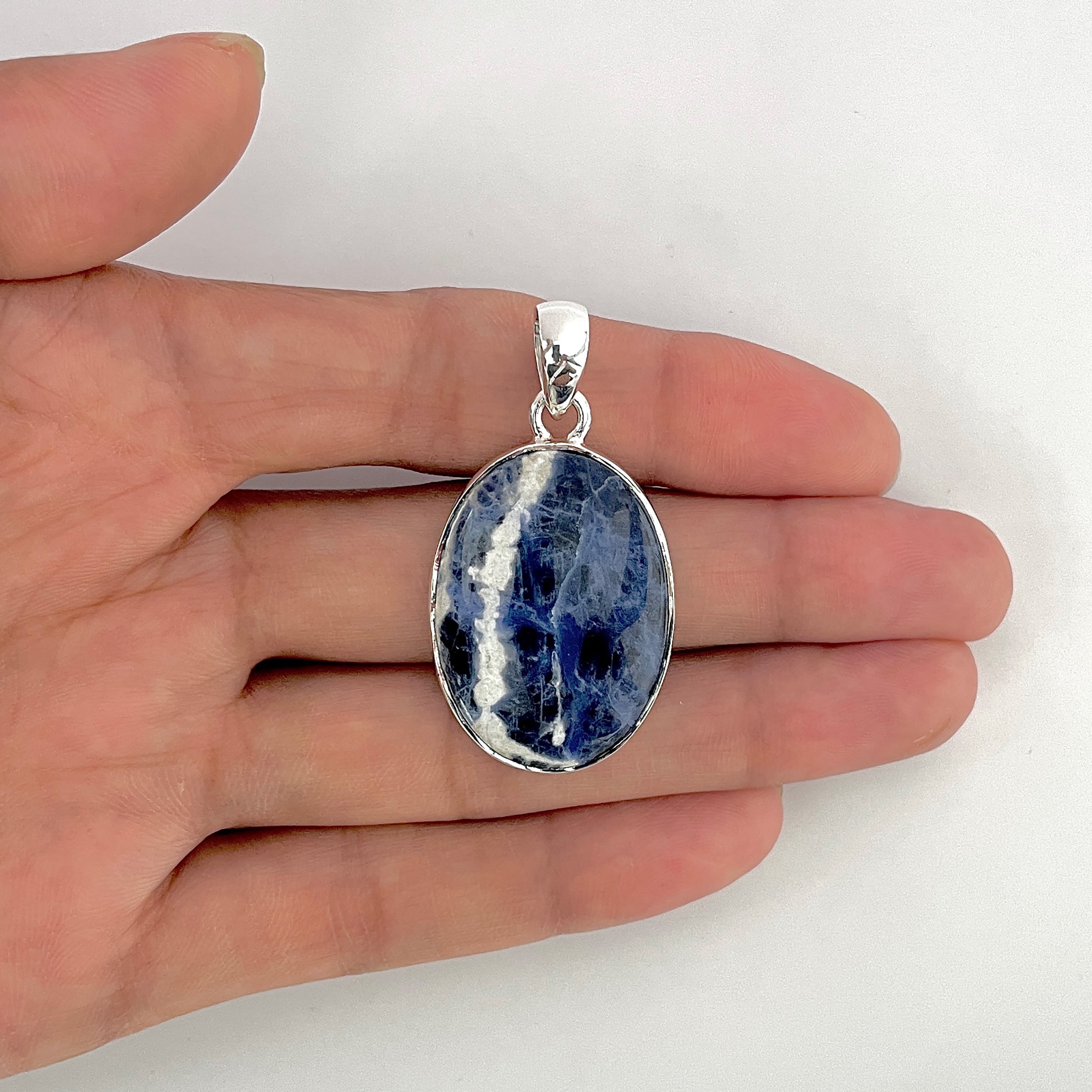 Sodalite Pendant-(SDL-1-12)
