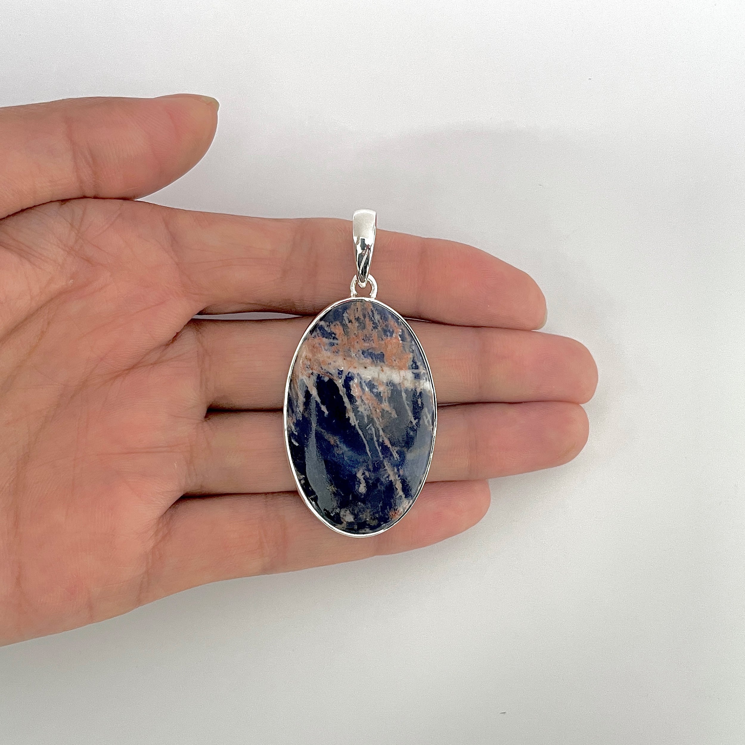 Sodalite Pendant-(SDL-1-14)