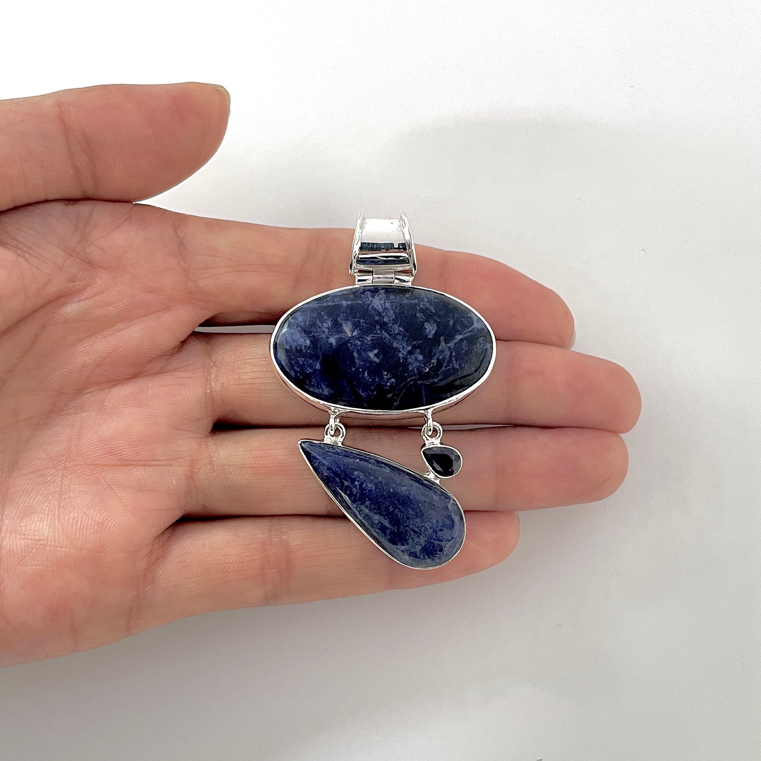 Sodalite Pendant-(SDL-1-17)