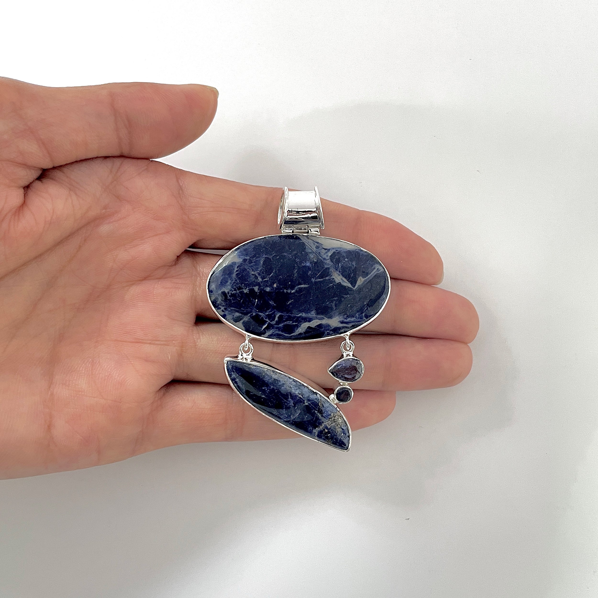 Sodalite Pendant-(SDL-1-18)