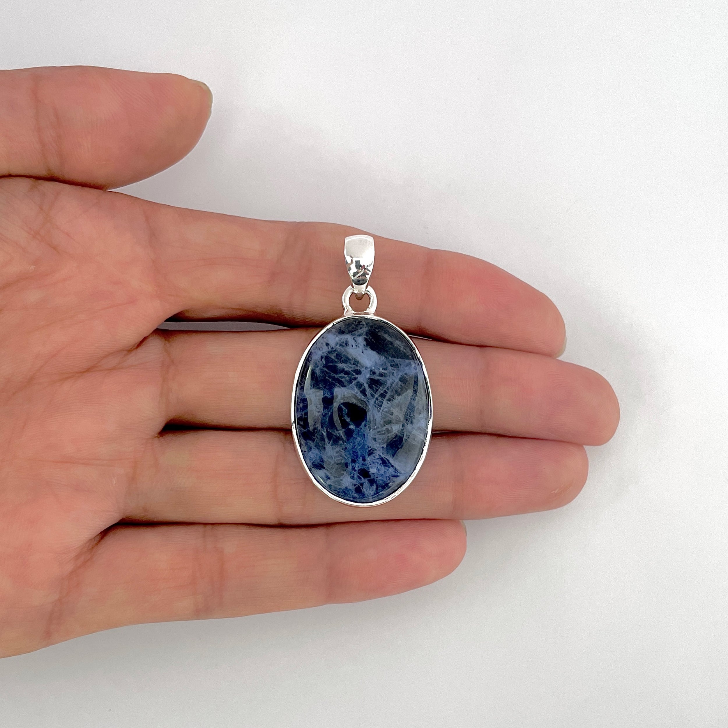 Sodalite Pendant-(SDL-1-2)