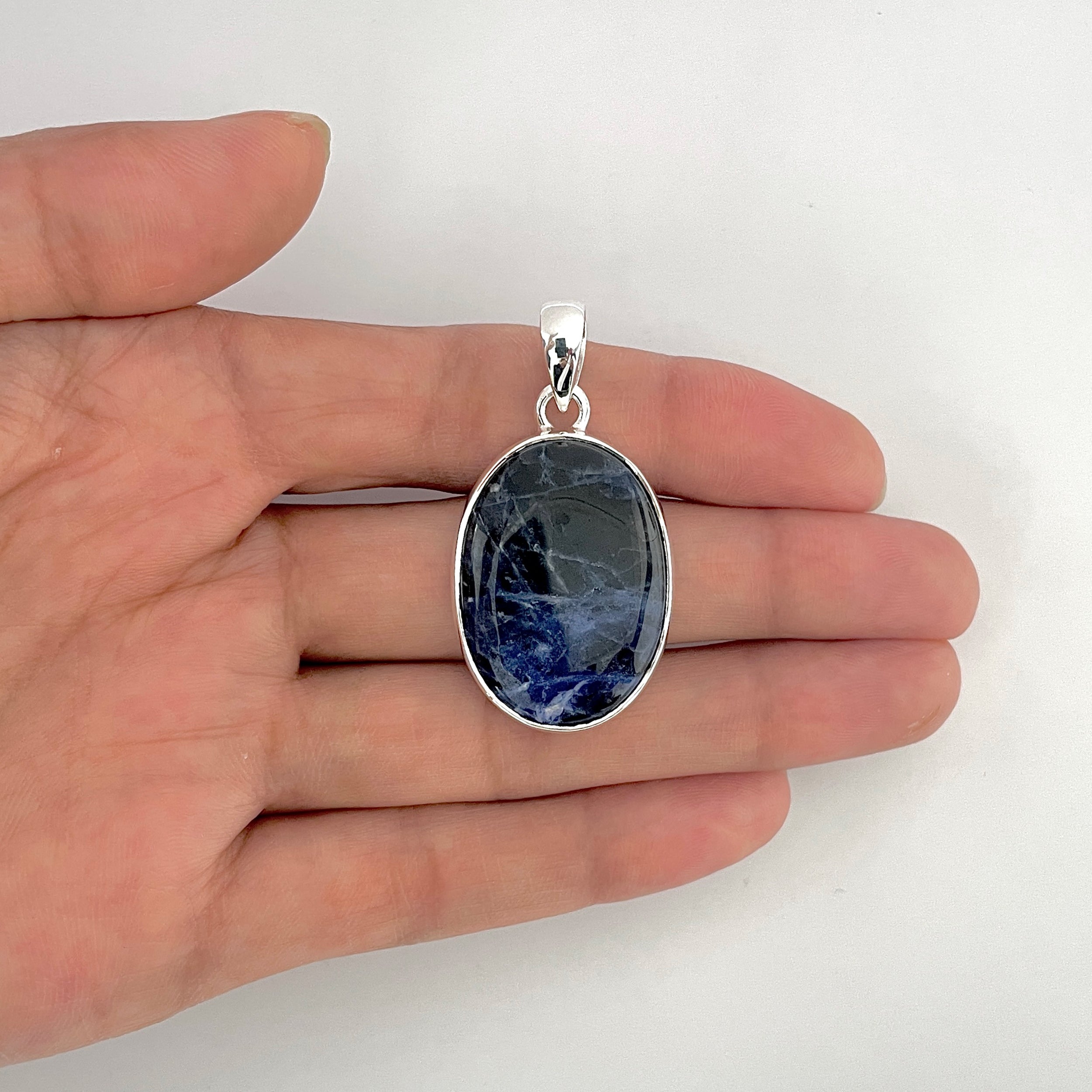Sodalite Pendant-(SDL-1-34)