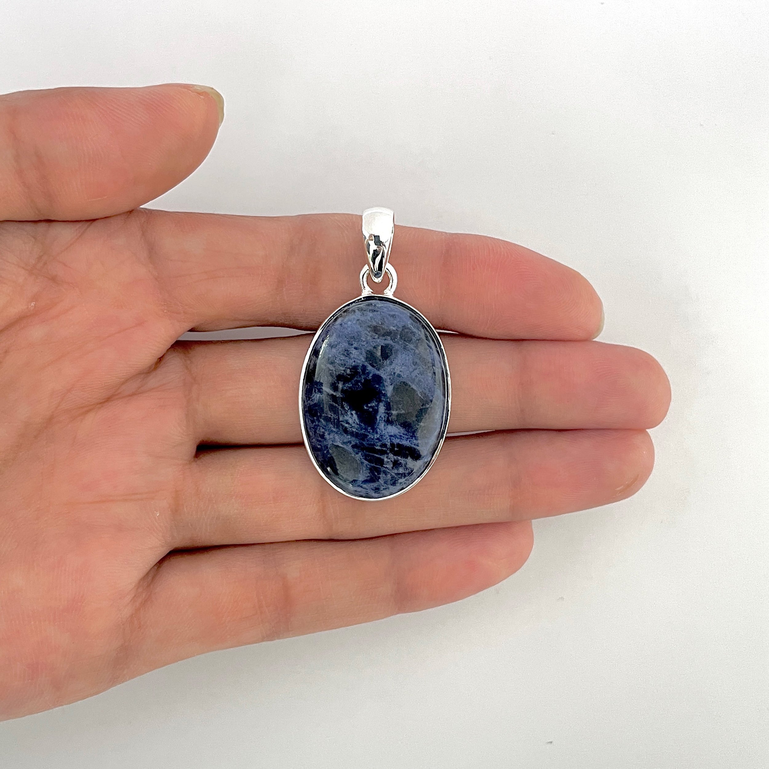 Sodalite Pendant-(SDL-1-36)