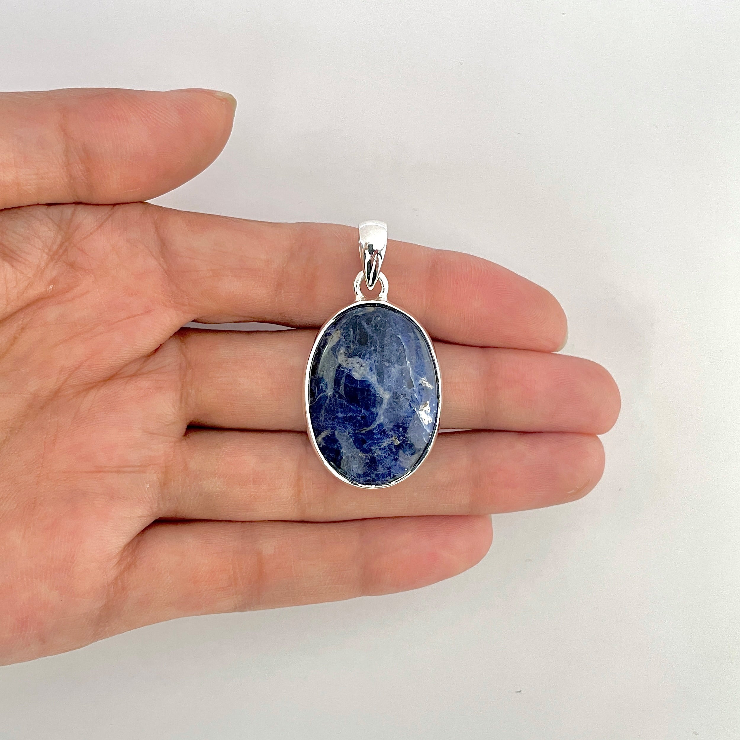 Sodalite Pendant-(SDL-1-38)
