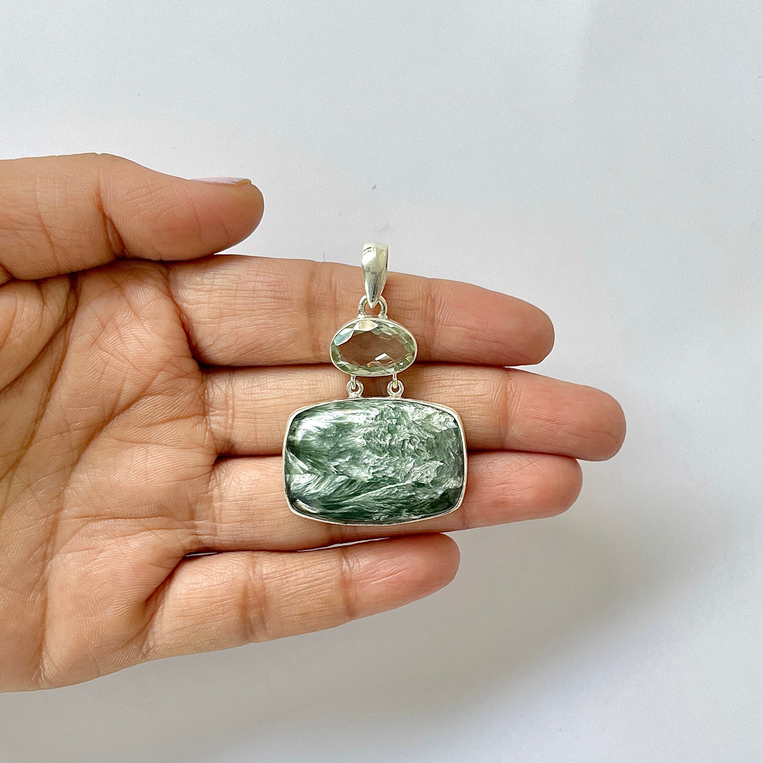 Seraphinite Pendant-(SER-1-15)